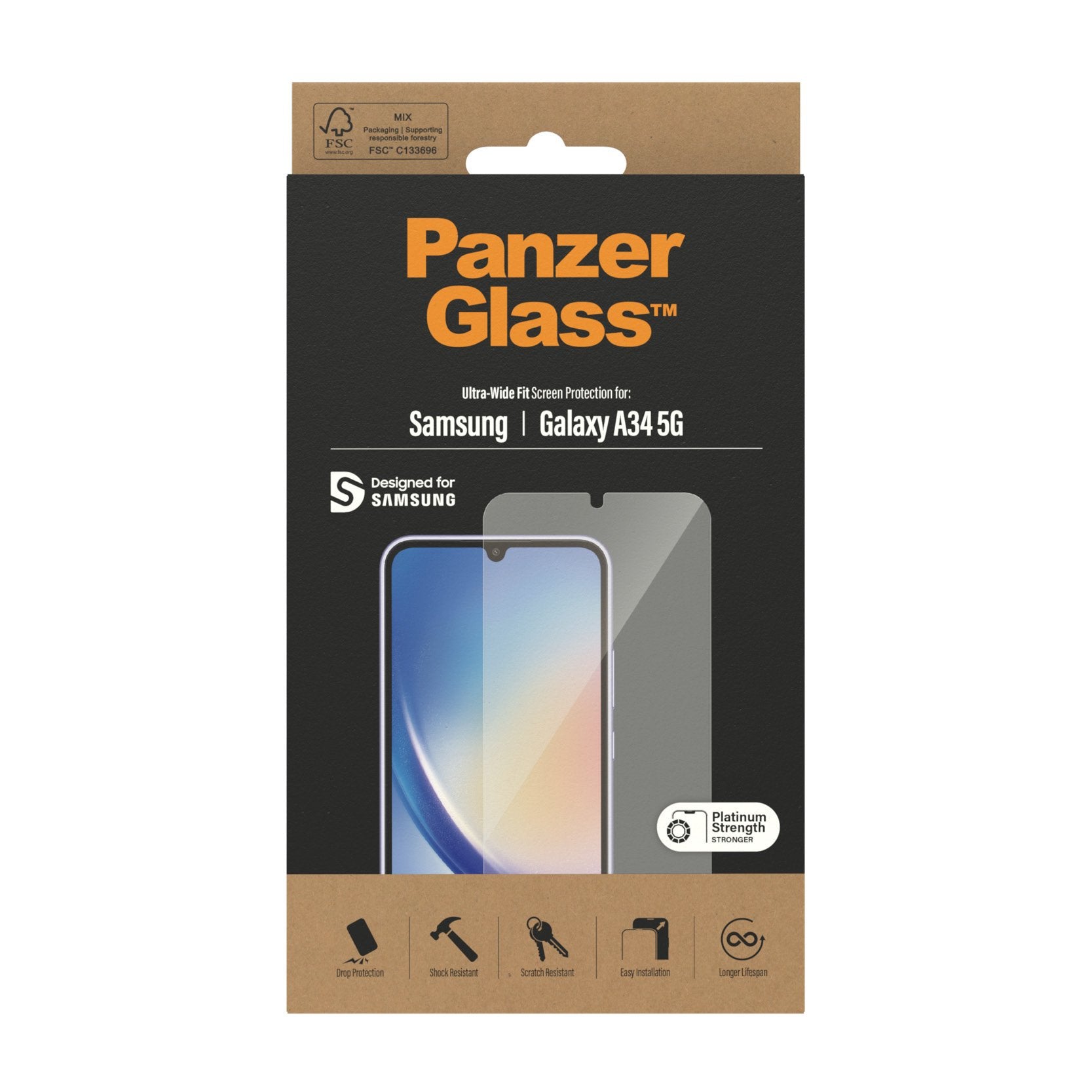 Panzerglass Classic Fit Protector De Pantalla Samsung - Galaxy A34 5g