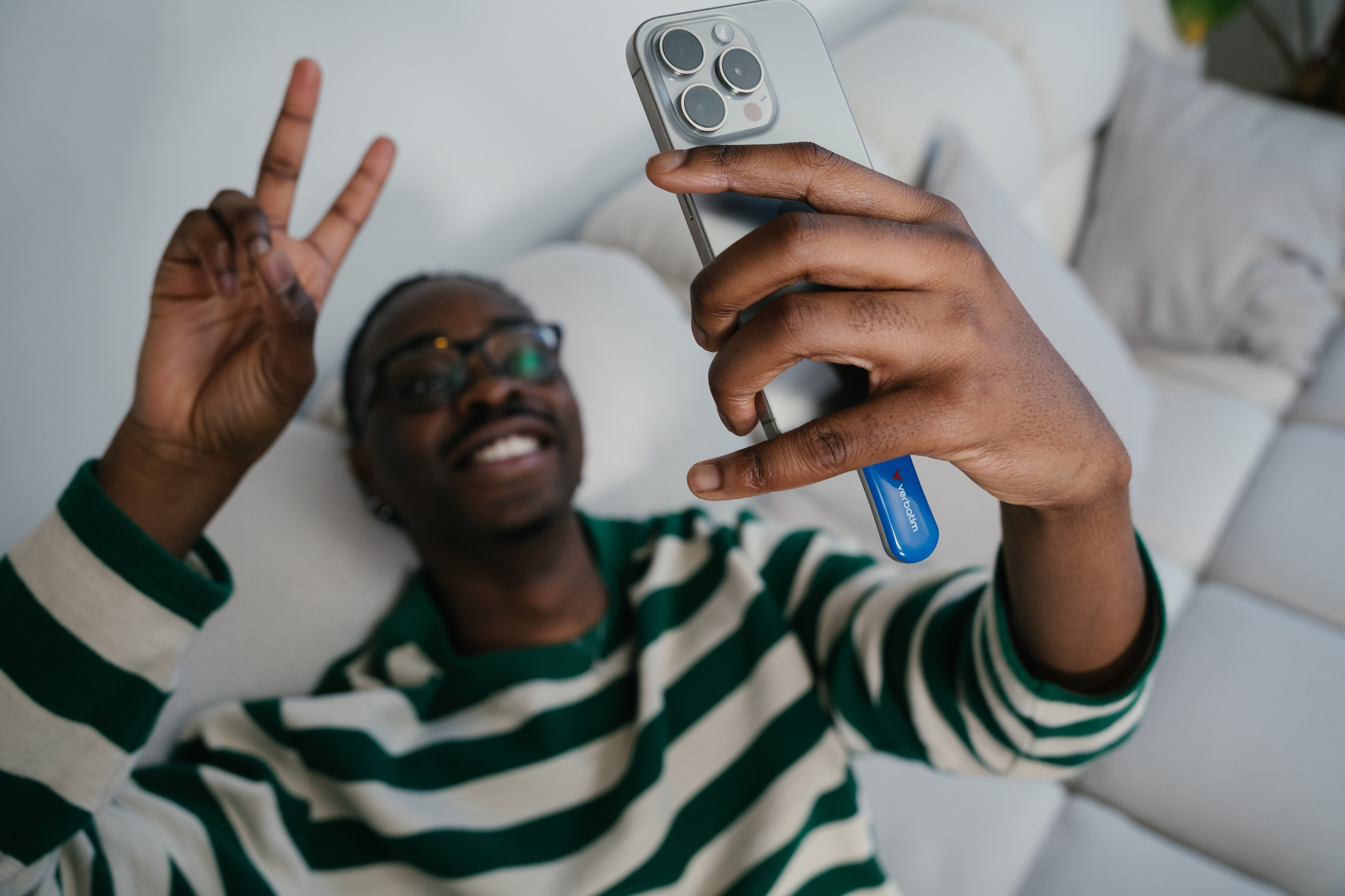 Verbatim Plectra Blue 64gb Usb-C Flash Drive 30232