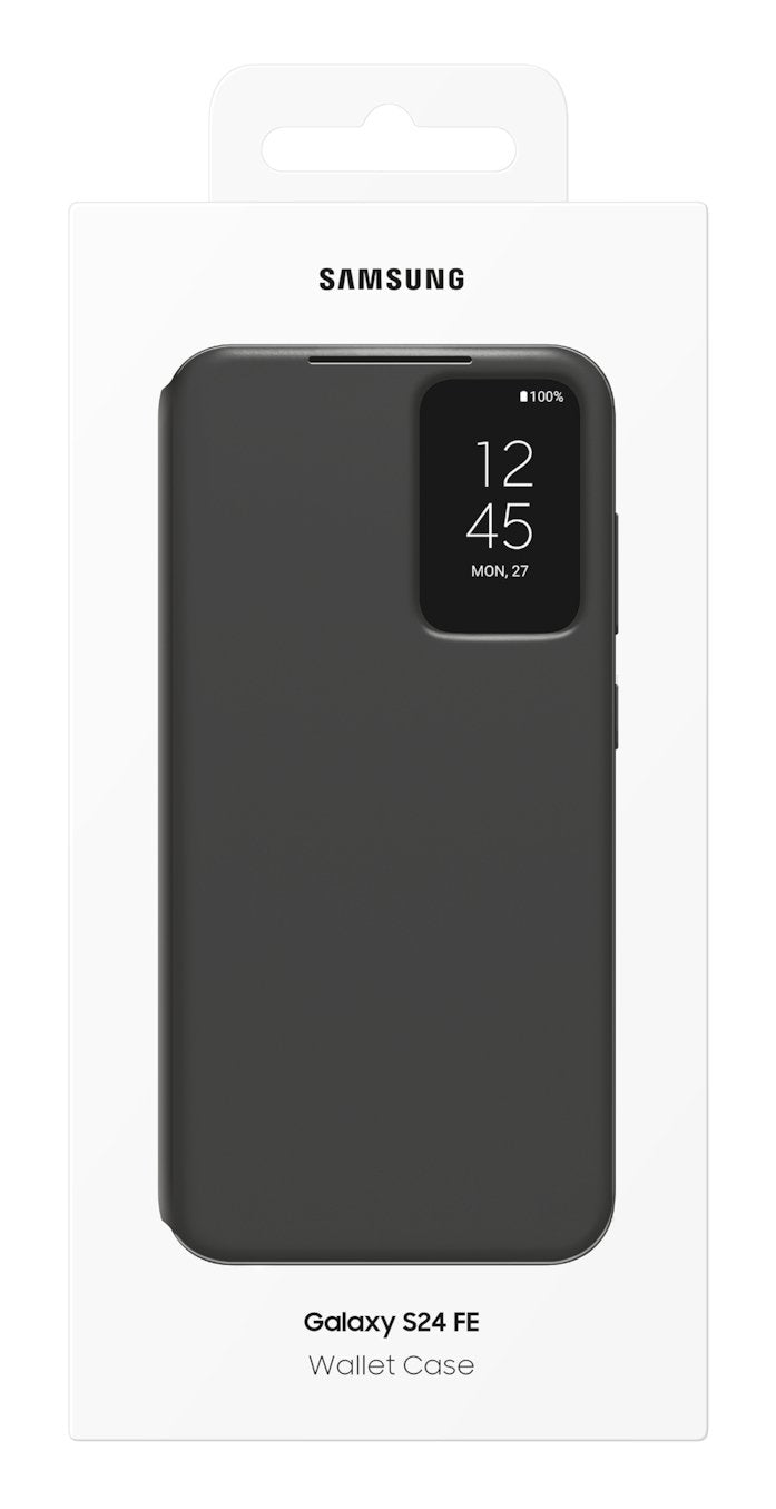 Samsung Smart View Wallet Case Für Galaxy S24 Fe Black