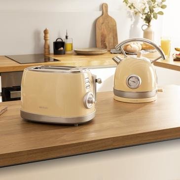 EAN 8435484032100 - Cecotec Vintage 800 6 2 rebanada(s) 850 W Amarillo imagen 2