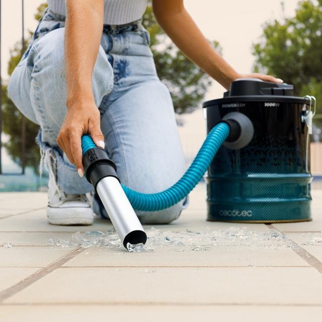 EAN 8435484044745 - Cecotec Conga Ash 3000 Home 1000 AW 15 L Negro, Turquesa imagen 7