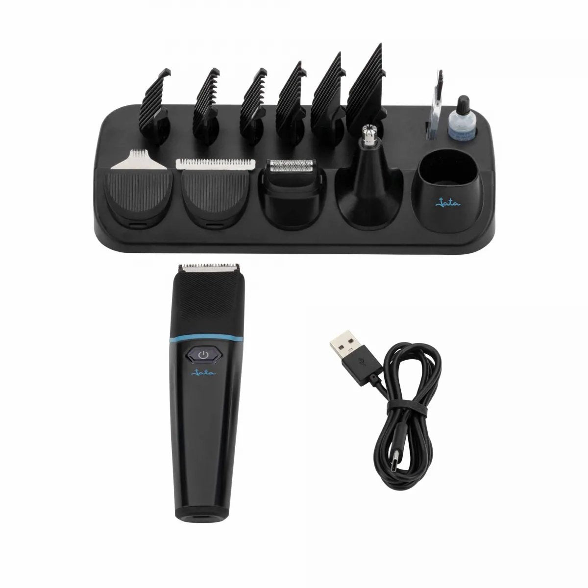 Jata Hair Clipper And Body Shaver All In One Rechargable 120min Black Jbcp3538