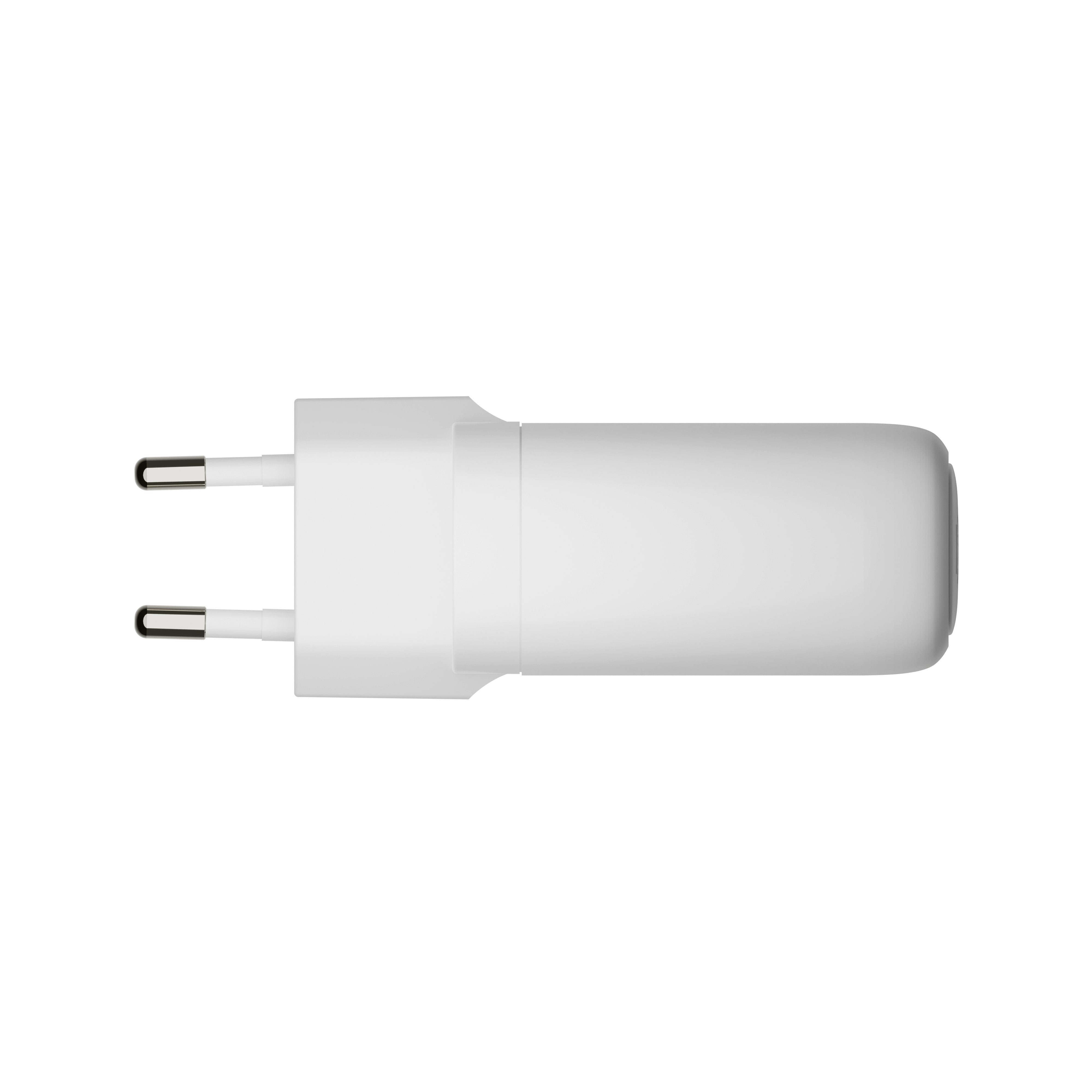 Dbramante1928 Re-Charge Adaptador De Corriente 65 Vatios 2 Conectores De Salida (24 Pin Usb-C Usb) Blanco Europa