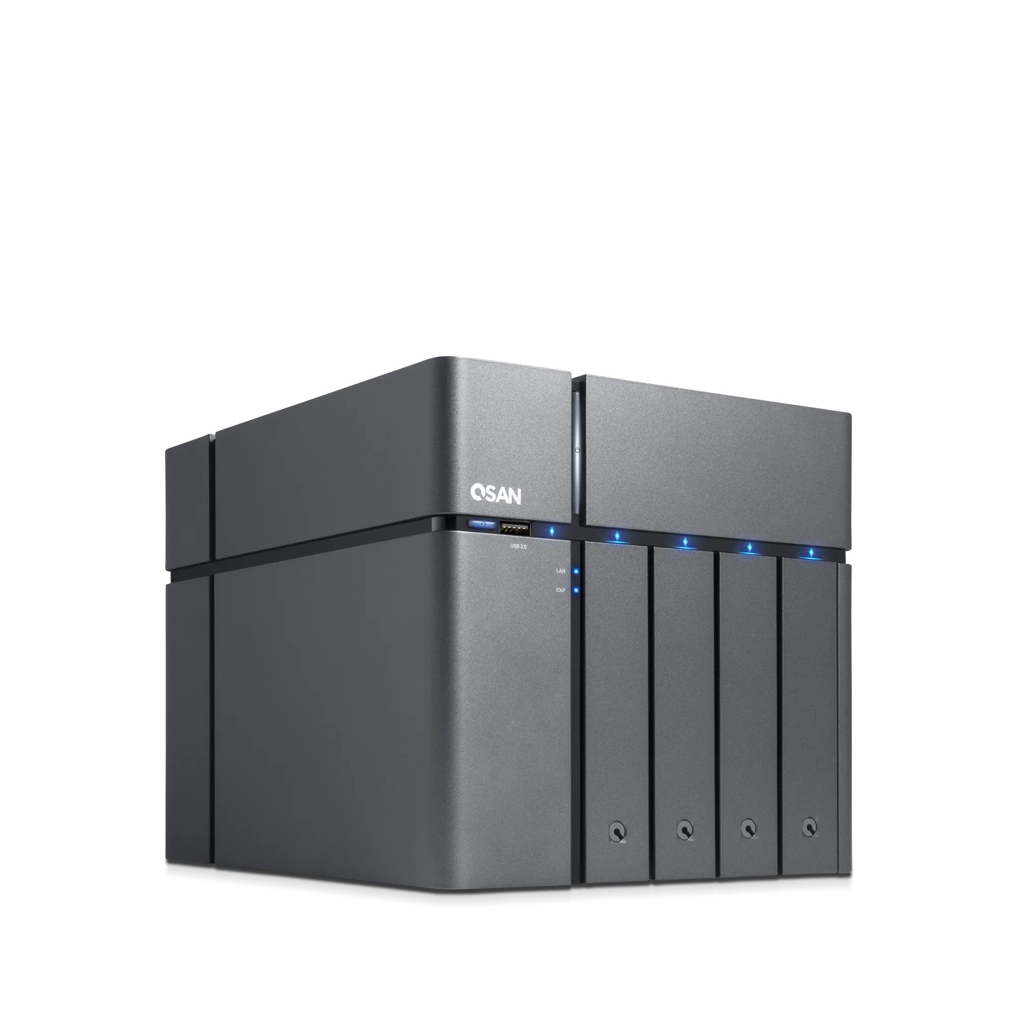 Qsan Cabina Xcubenas Xn5004t Tower 4 +1 Bay Intel Celeron 2.9 Ghz Dual-Core 8gb 5 Slots 2 Años