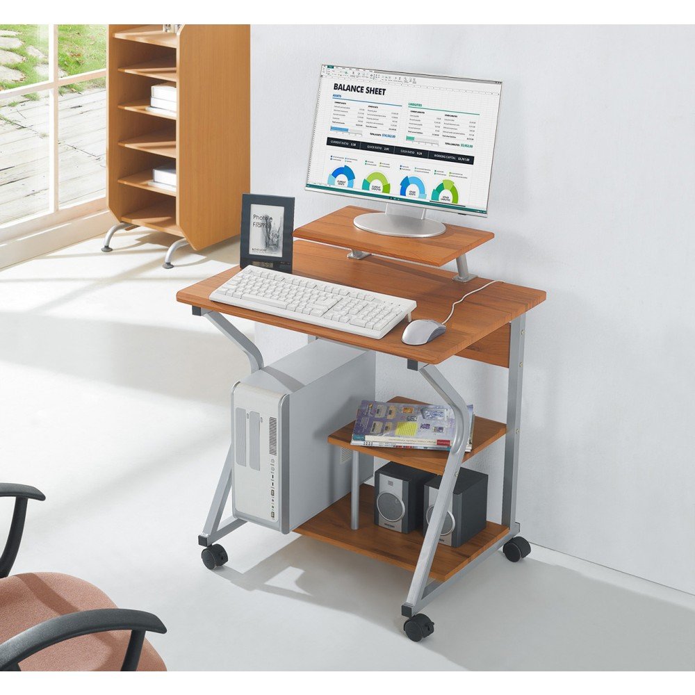 EAN 8057685305700 - Techly ICA-TB 218 escritorio para ordenador Haya imagen 1