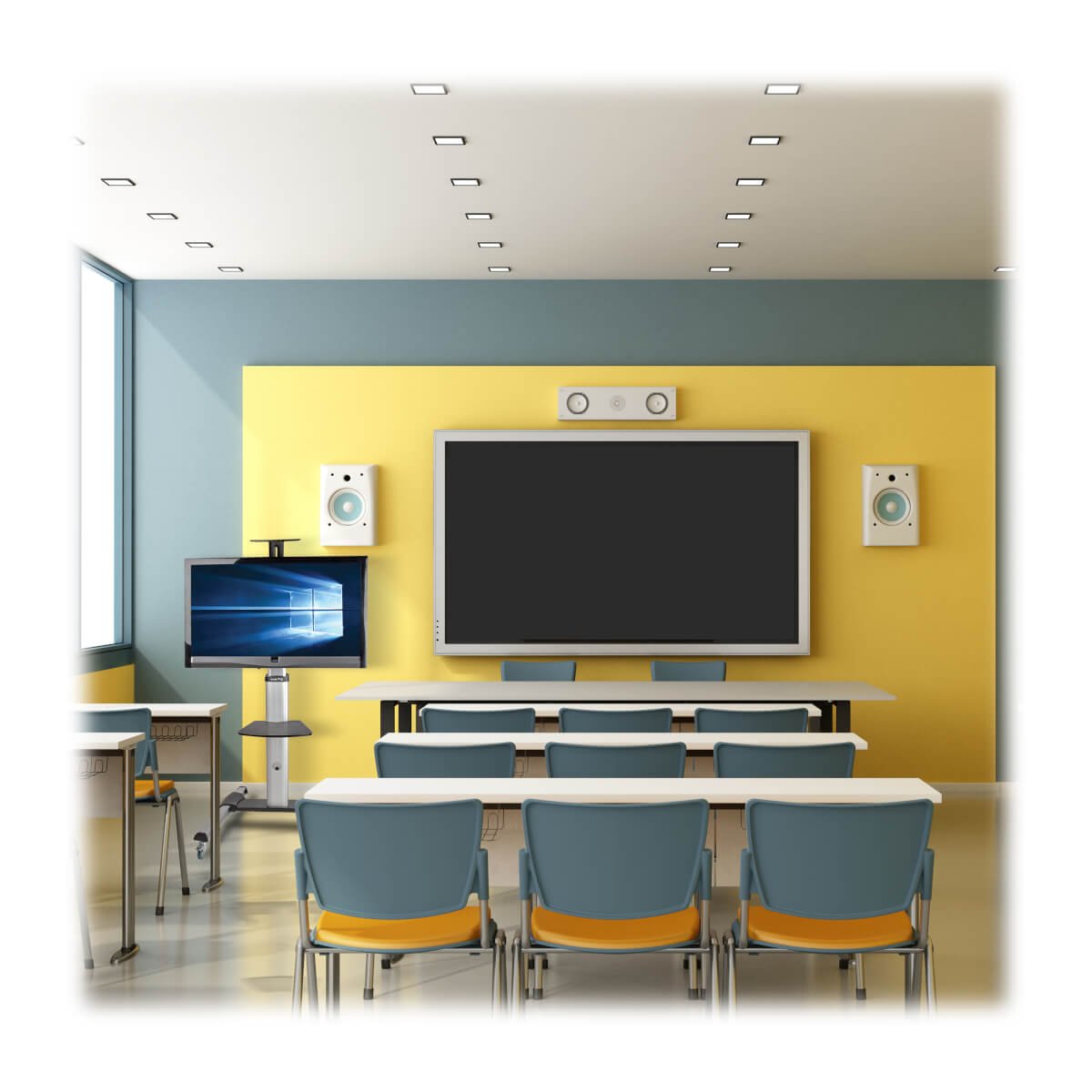 Soporte Tripp Lite Dmcs3270xp Para Tvs Y Monitores De 32" A 70" De Panel Plano