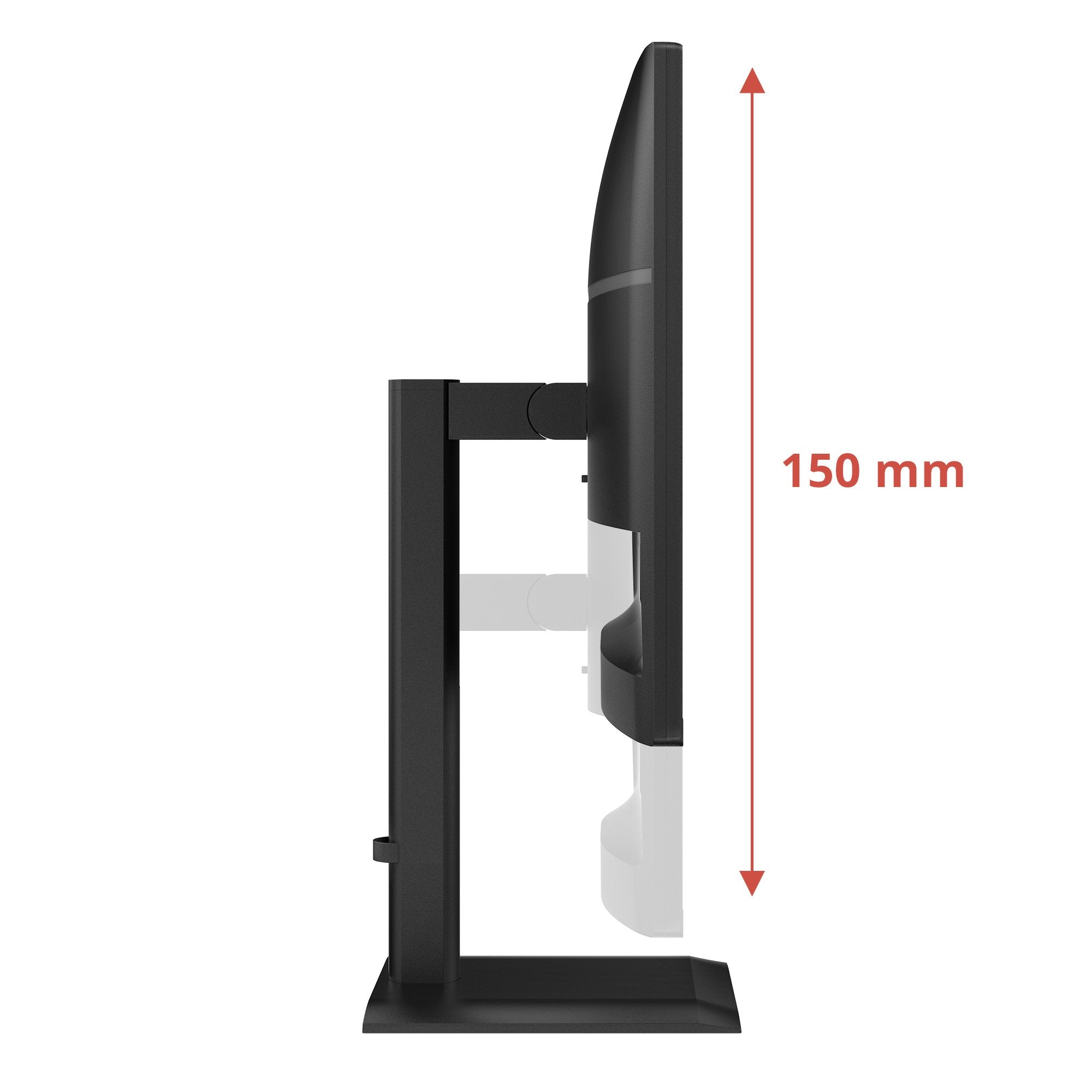 Monitor Aoc 27e4u 27" 1920 X 1080 Pixeles Full Hd Led Negro