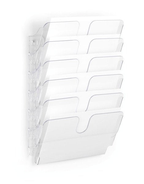EAN 7318080014408 - Durable FLEXIPLUS estantería para libros 6 estanterías Transparente imagen 2