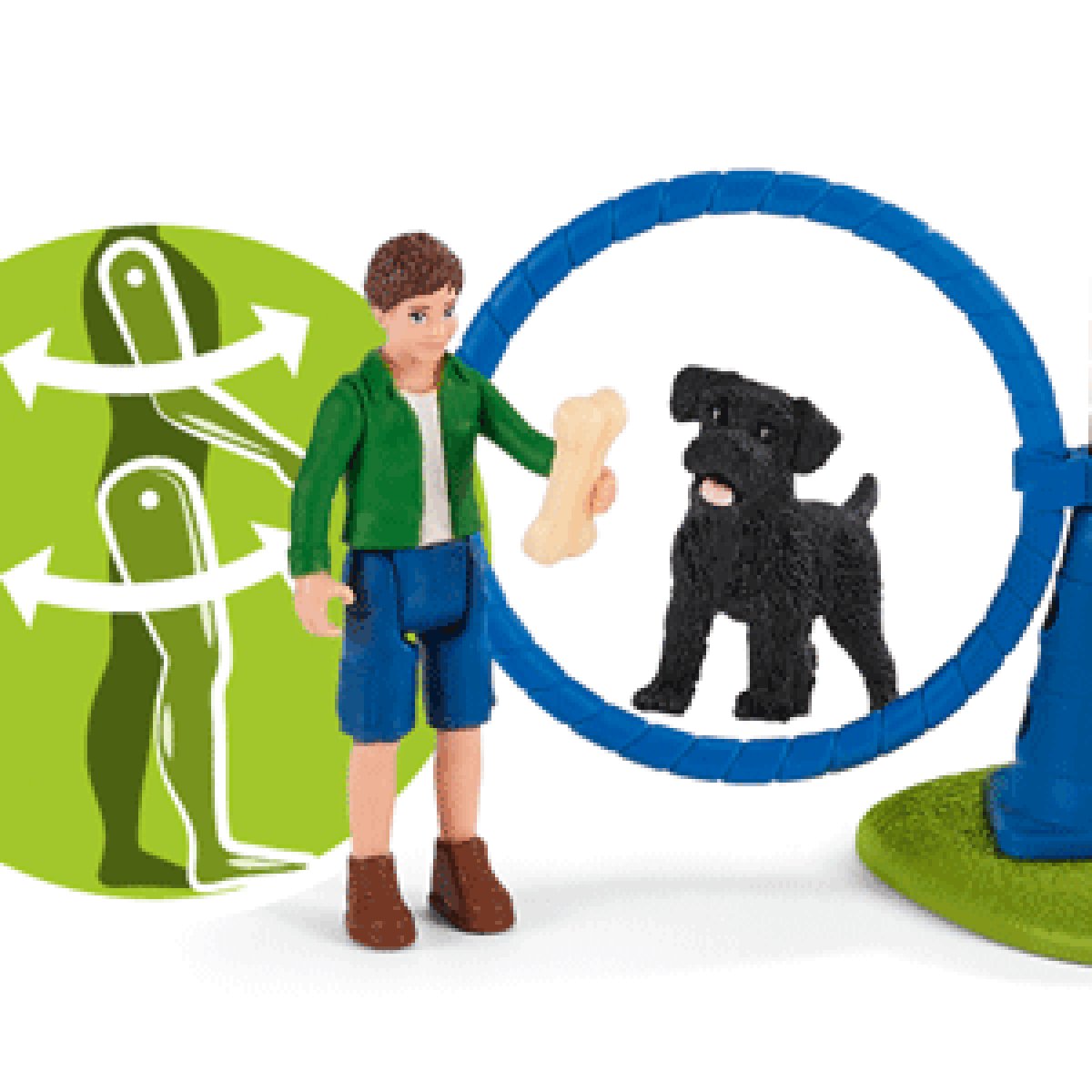 EAN 4059433375786 - schleich Vida en la Granja Puppy Agility Training imagen 5