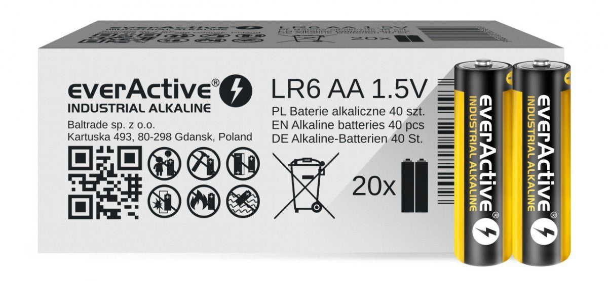 EAN 5902020523093 - Everactive EVLR6S2IK pila doméstica Batería de un solo uso AA Alcalino imagen 1