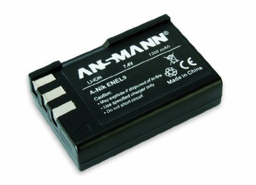 Ansmann A-Nik En-El9 Batería De Repuesto Para Nikon En El 9