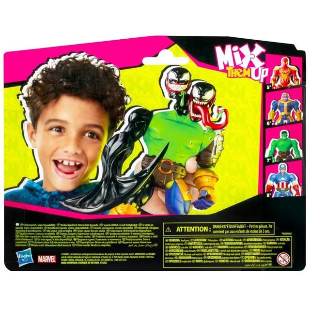 Figura Venom Deluxe Mix Mashers Marvel 12cm