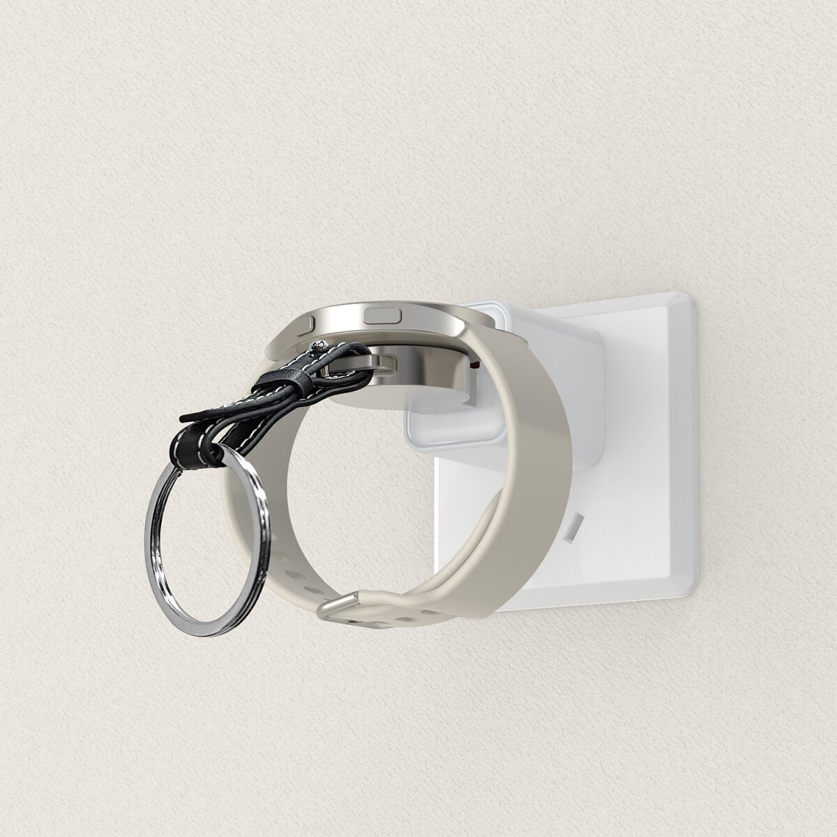 EAN 4252011911486 - 4smarts 541478 cargador de dispositivo móvil Reloj inteligente Negro, Plata USB Cargador inalámbrico Inte imagen 5