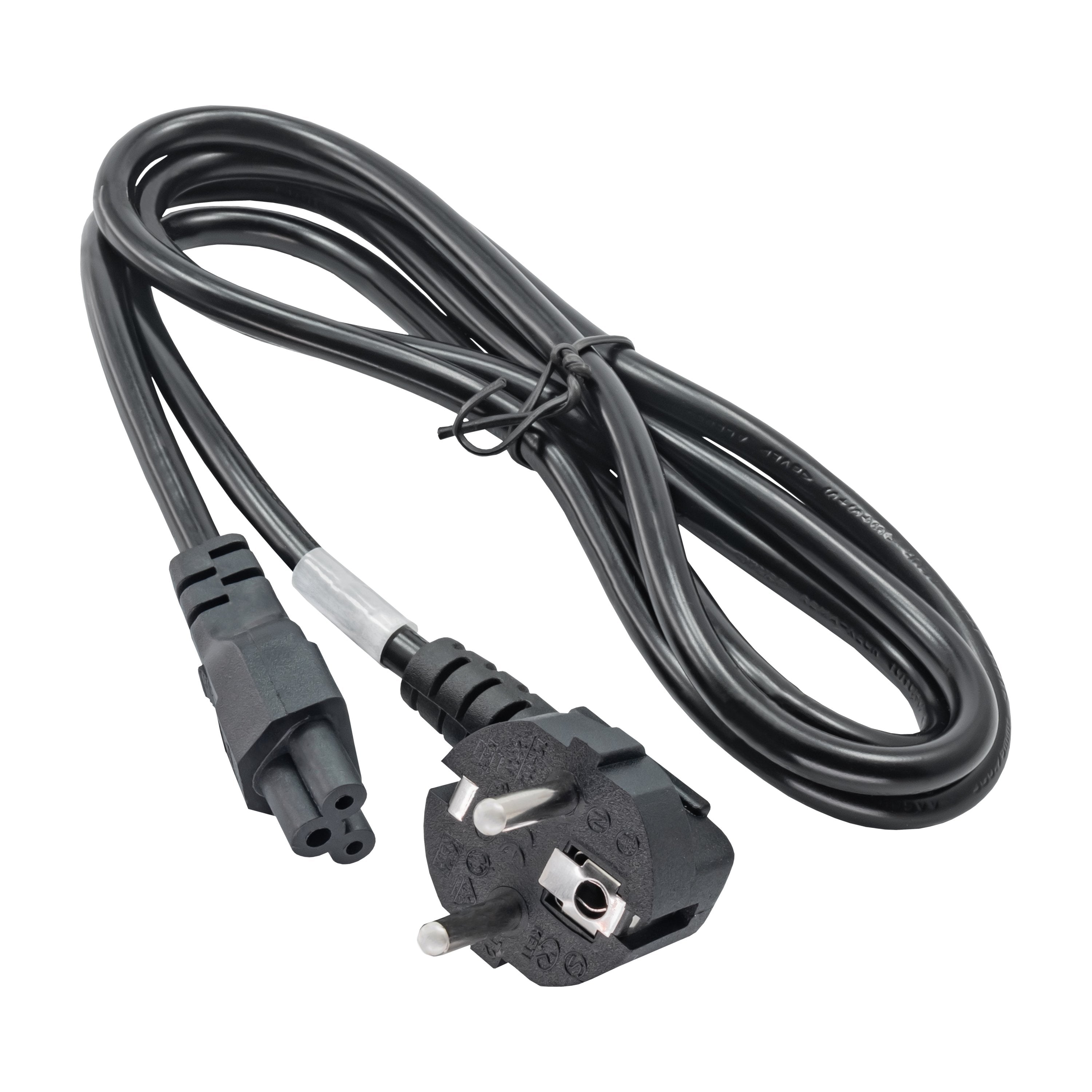 EAN 5901720130525 - Akyga Power Cord AK-NB-01A for notebooks IEC C5 250V/50Hz 1,5m Negro CEE7/7 C5 acoplador imagen 3