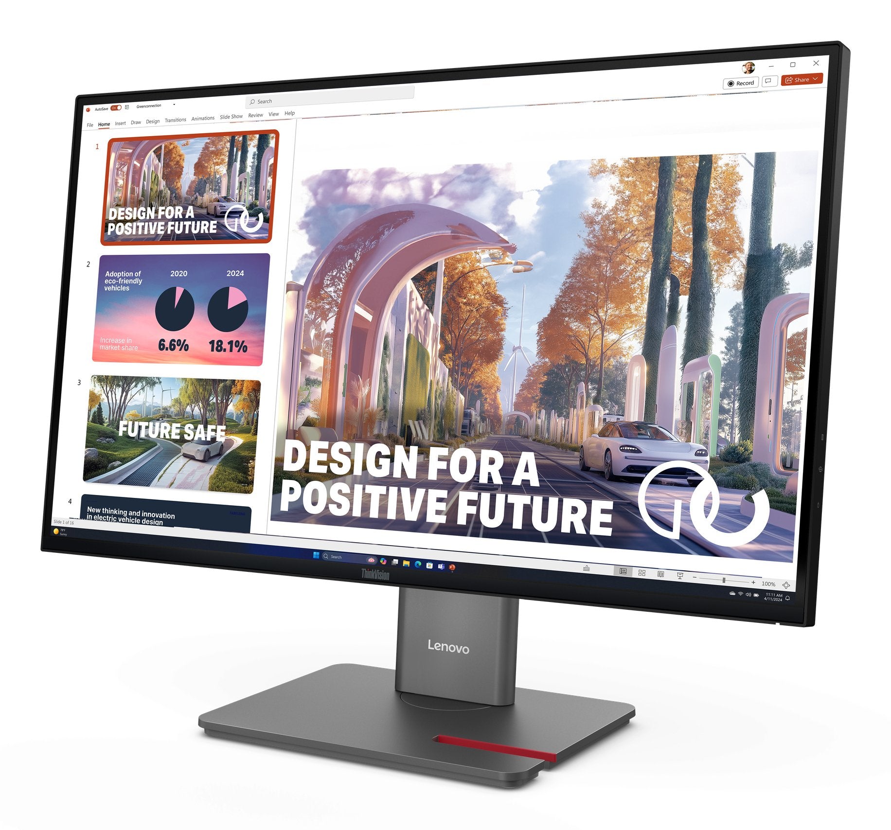 Thinkvision P27qd-40 27in Wled