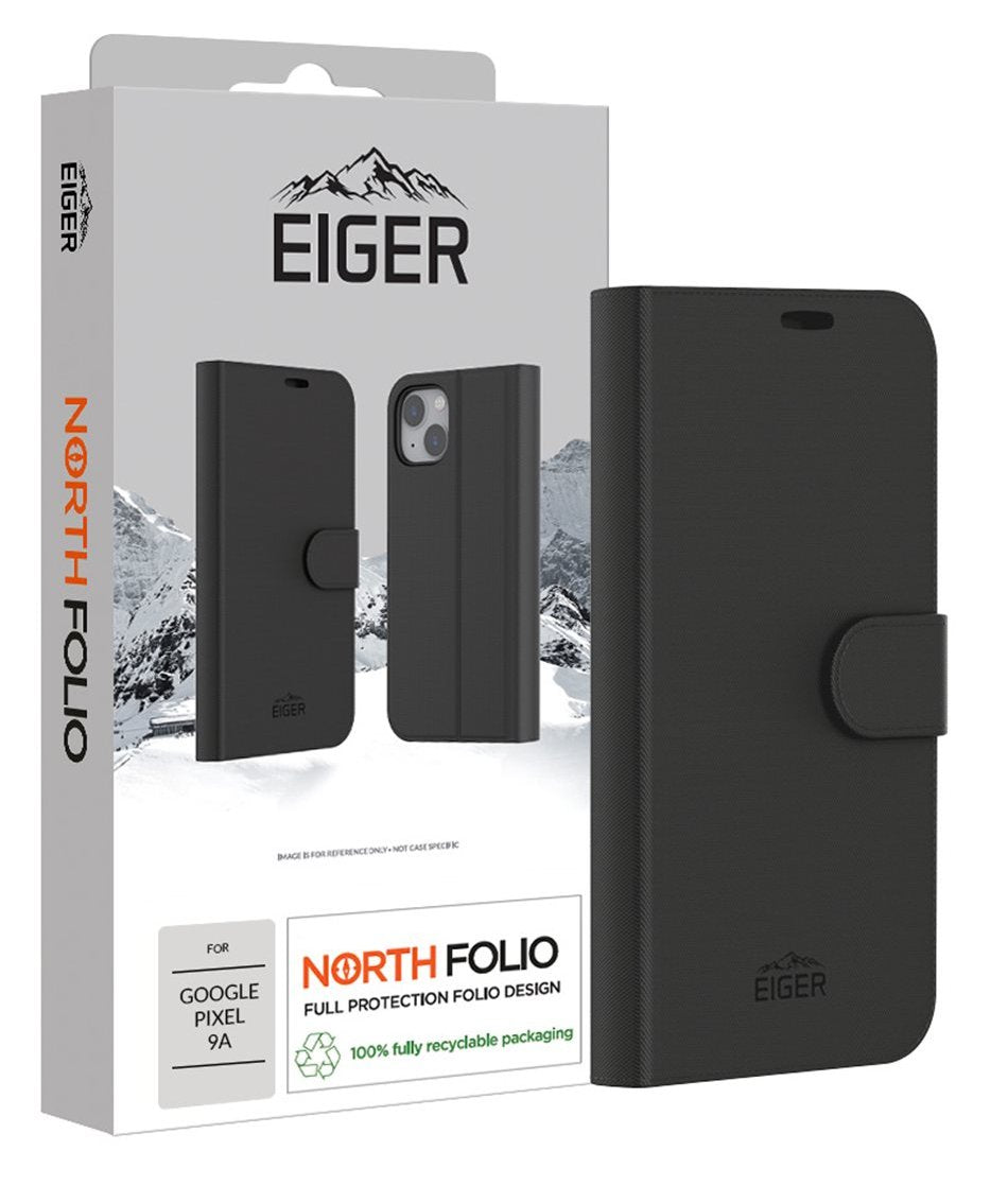EAN 5055821781695 - EIGER EGCA00754 funda para teléfono móvil 16 cm (6.3") Funda cartera Negro imagen 2