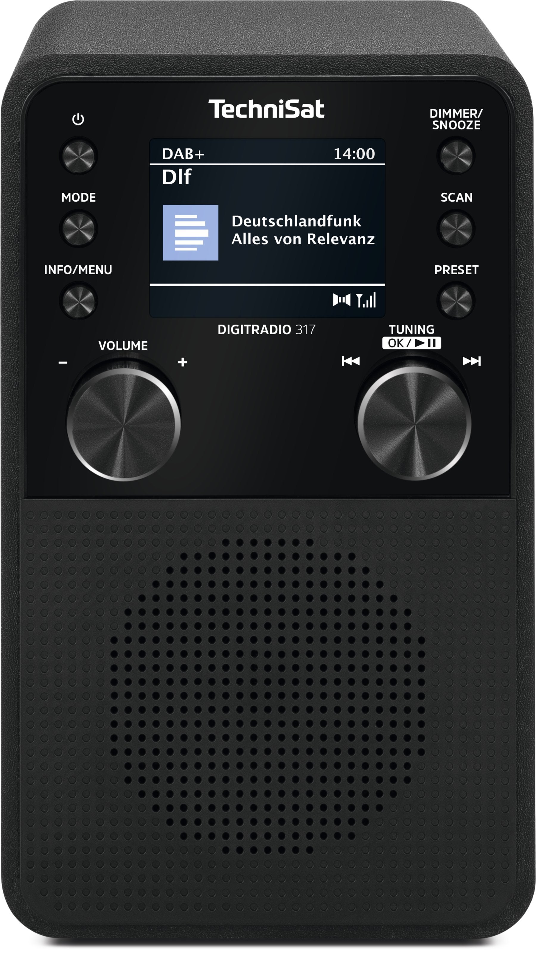 EAN 4019588039995 - TechniSat DigitRadio 317 Portátil Analógico y digital Negro imagen 1