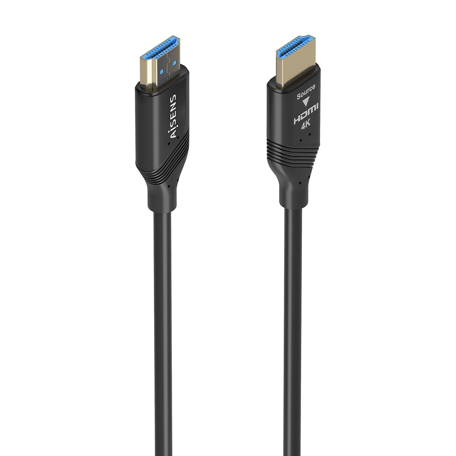 Cable Aisens Hdmi V2.0 Aoc Premium Alta Velocidad Hec 4k 60hz 18gbps, A/M-A/M, Negro, 25m