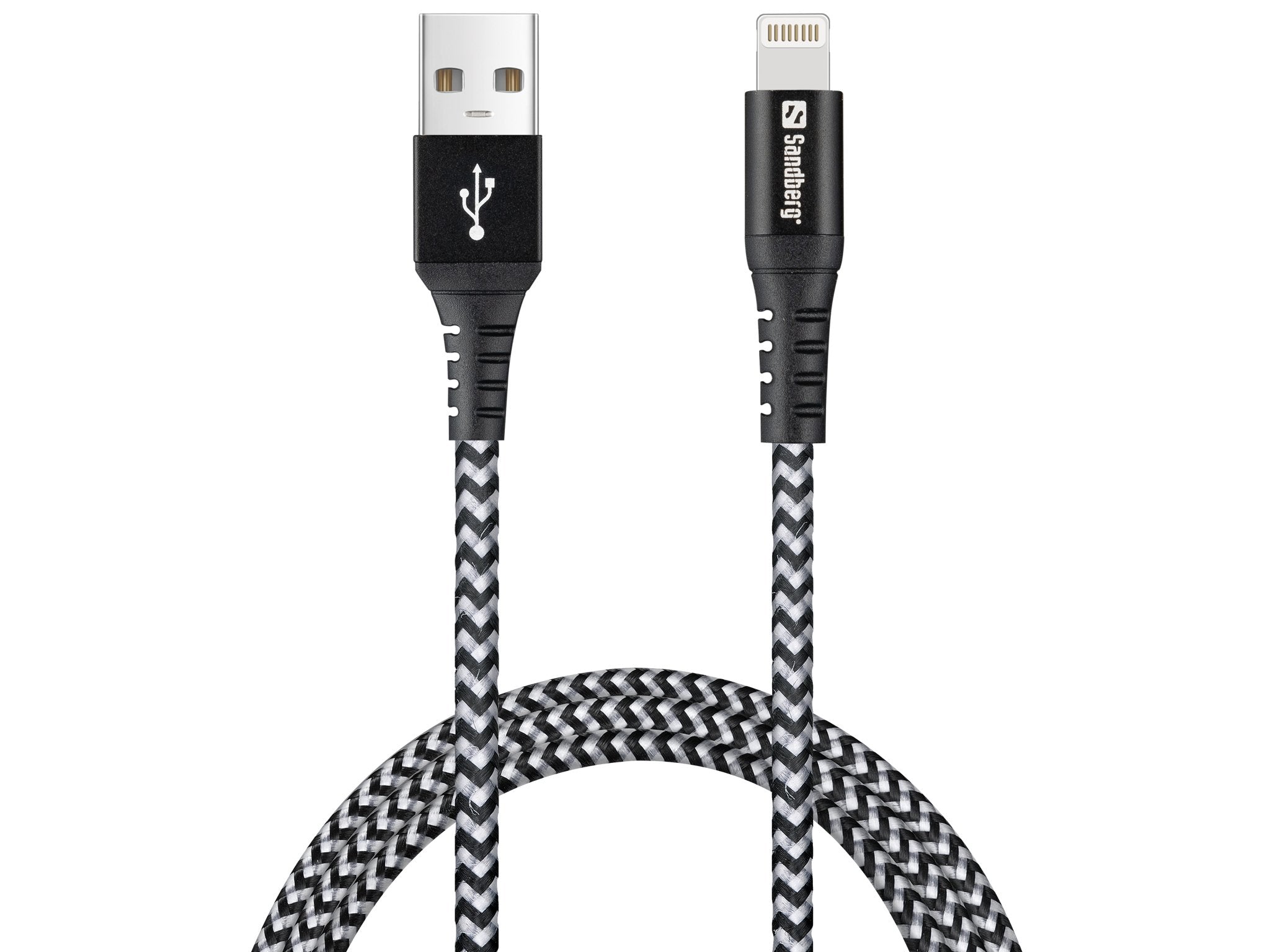 EAN 5705730441356 - Sandberg 441-35 cable de conector Lightning Negro, Gris imagen 1