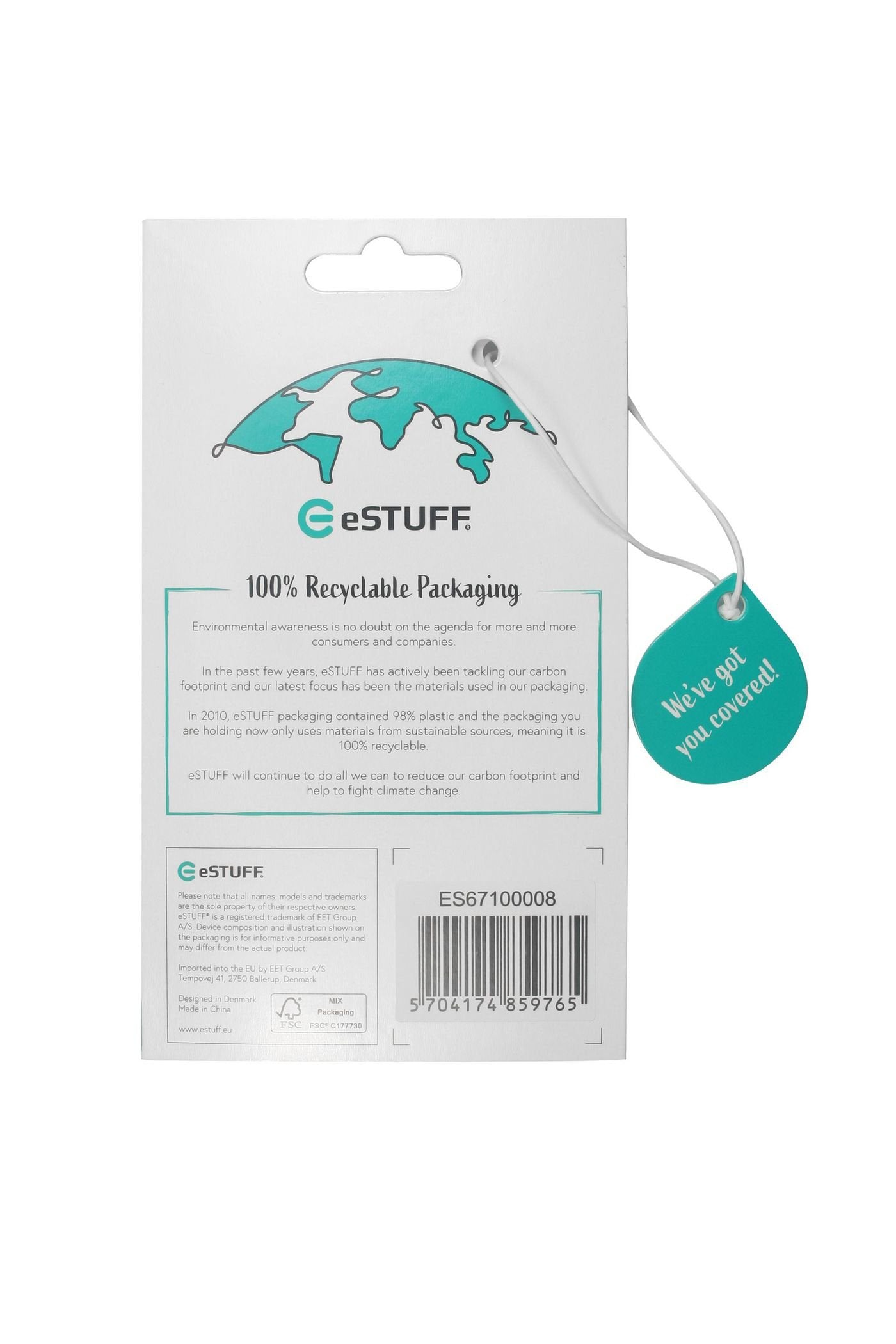 Estuff Es67100008 Funda Para Iphone 14 Pro Max 17 Cm (6.7") Transparente