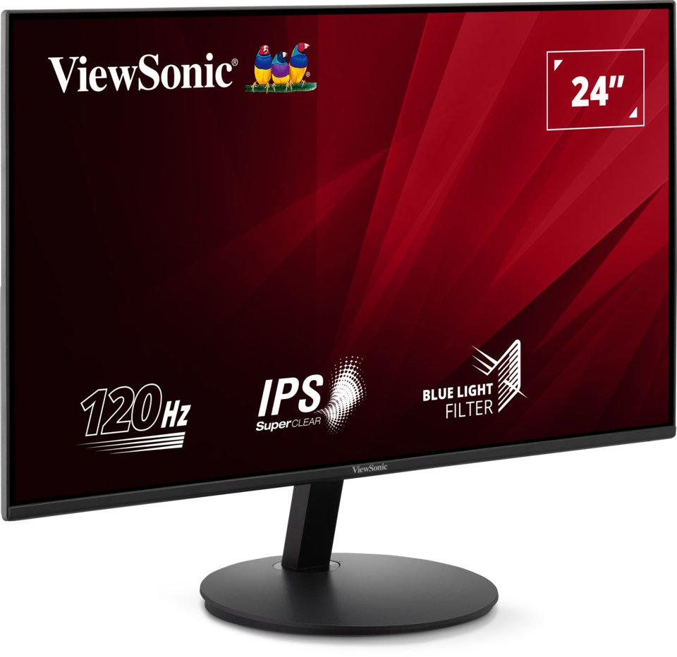 Monitor Viewsonic 24" Va24e1-H Fhd Ips Monitor Vga Hdmi 120hz