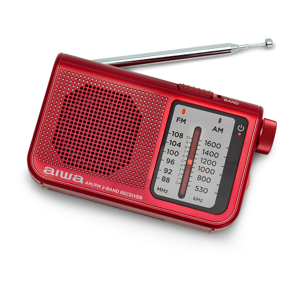 Radio Portátil Aiwa Rs 55 Rojo