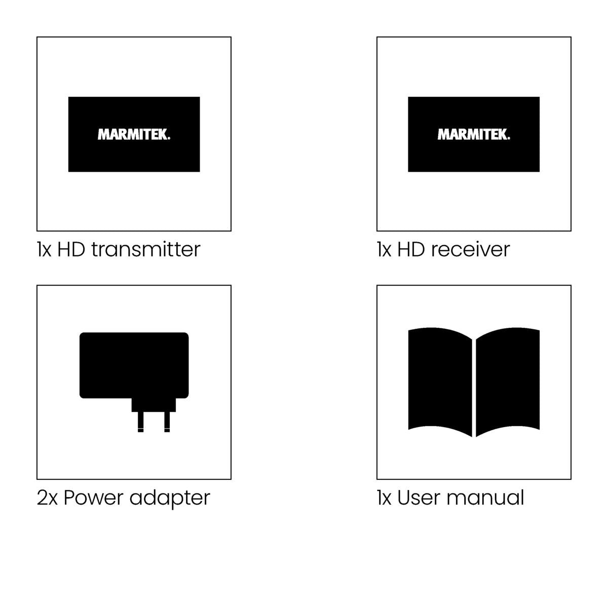 EAN 8718164533143 - Marmitek 25008314 extensor audio/video Transmisor y receptor de señales AV Negro imagen 10