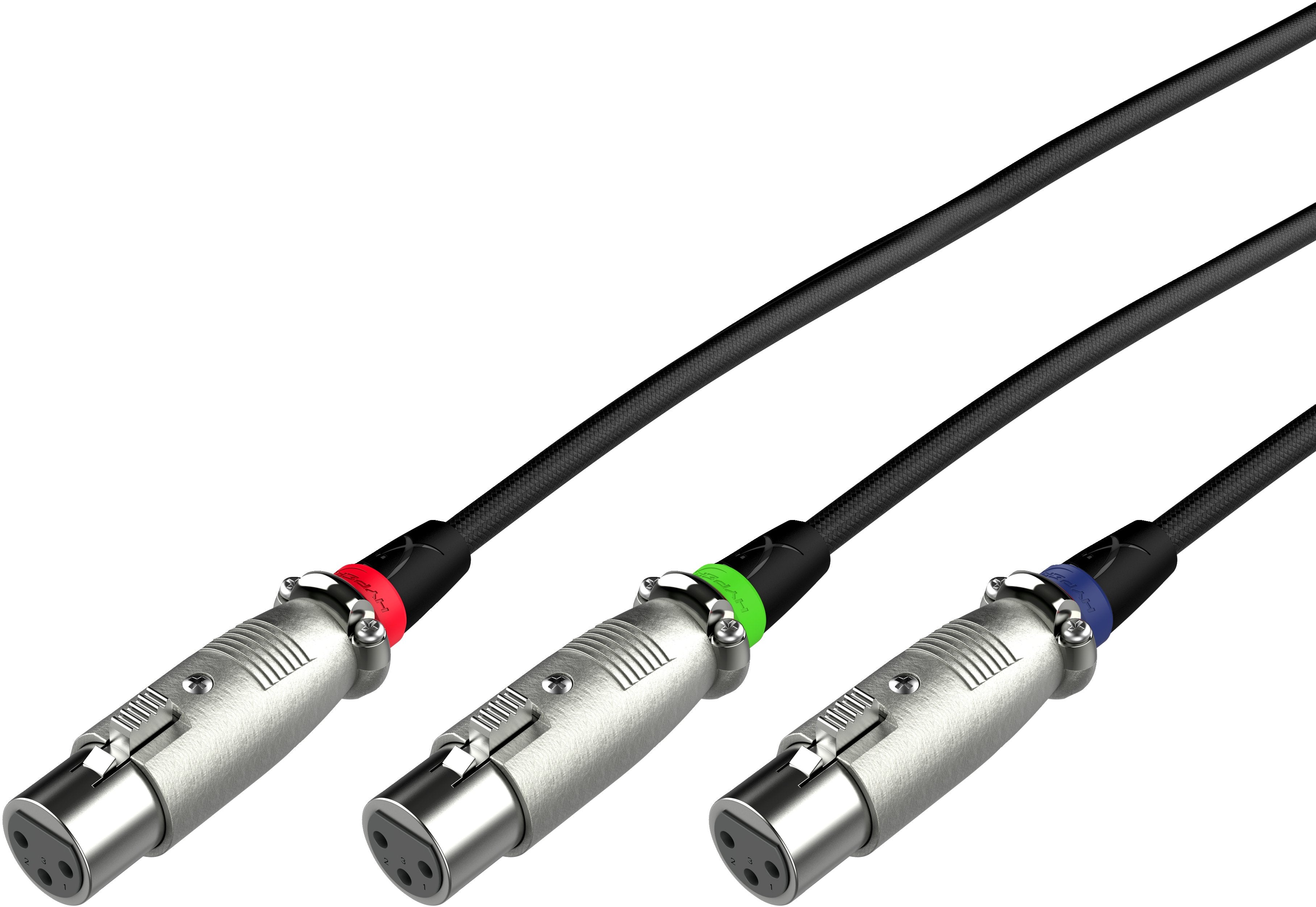 10-Foot Xlr Male-To-Female Cable Kit