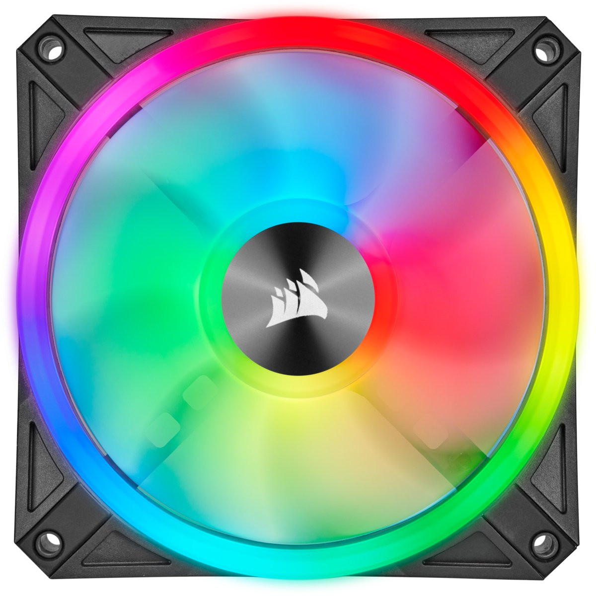 Ventilador Caja Adicional 14x14 Corsair Ql140 Rgb Pack 2 Uds Ligthing Node