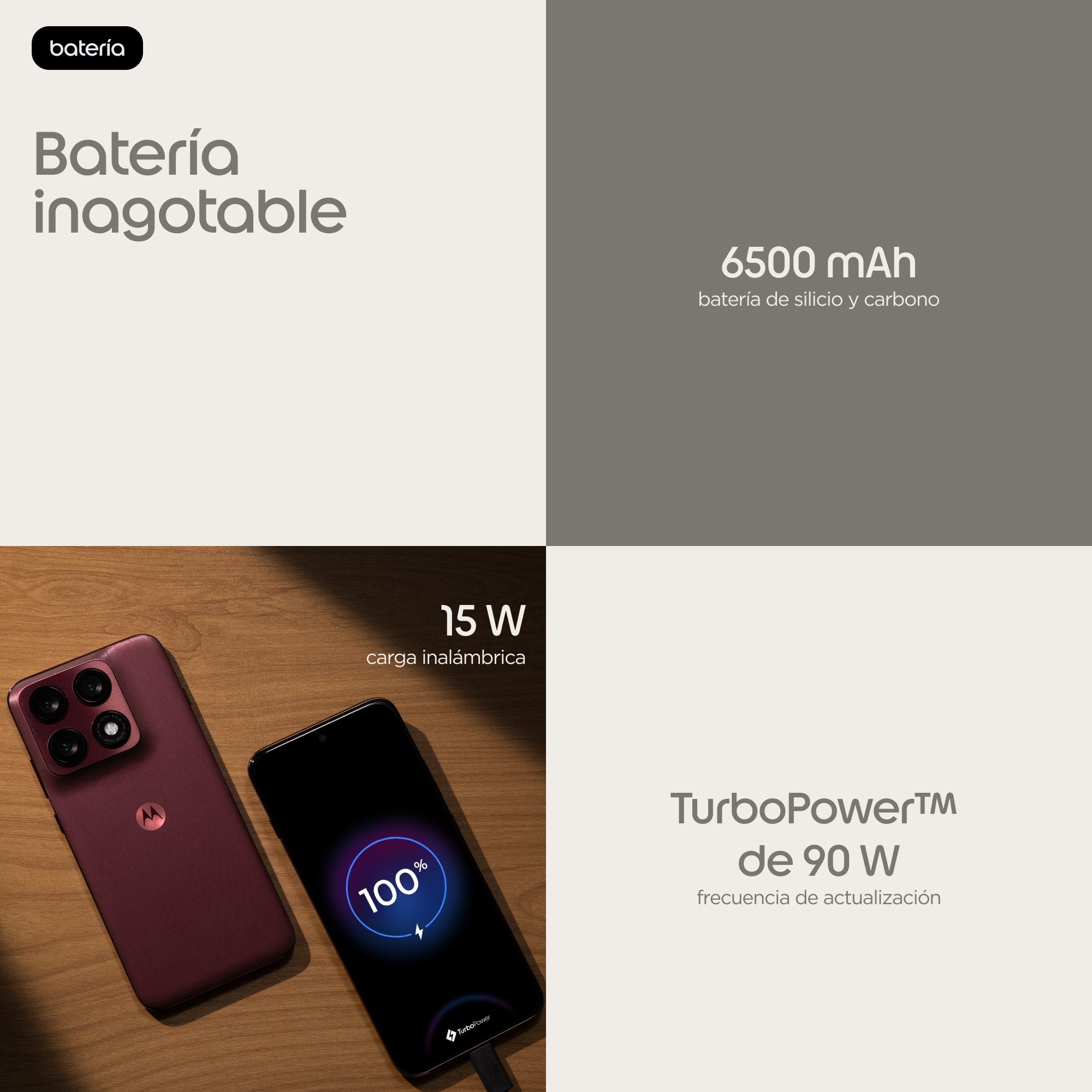 EAN 0840493615806 - Motorola edge 70 pro 17,2 cm (6.78") SIM doble Android 16.0 5G USB Tipo C 12 GB 512 GB 6500 mAh Burdeos imagen 8