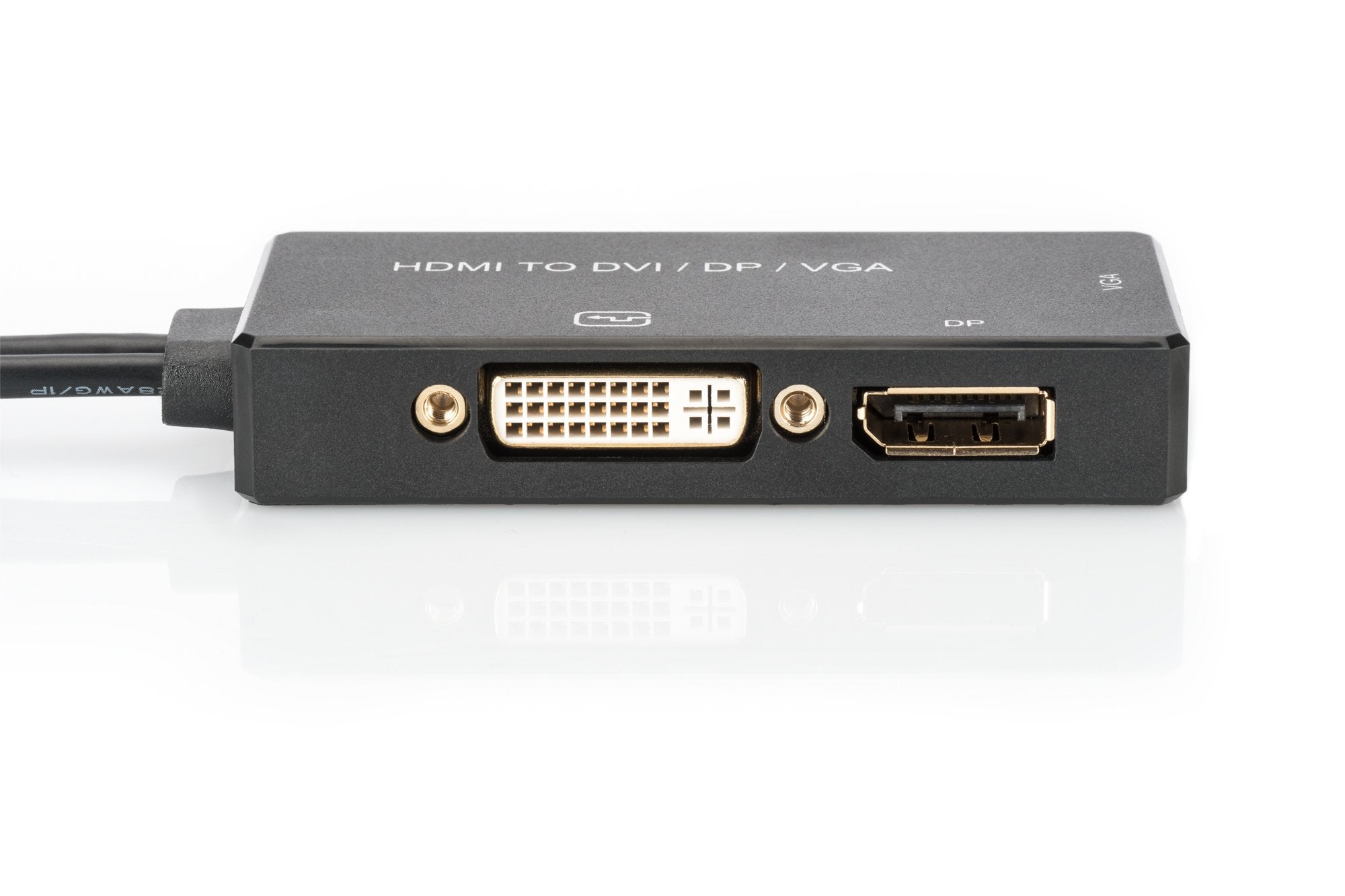 EAN 4016032433866 - Digitus AK-330403-002-S adaptador de cable de vídeo 0,2 m HDMI tipo A (Estándar) DVI-D Negro imagen 3