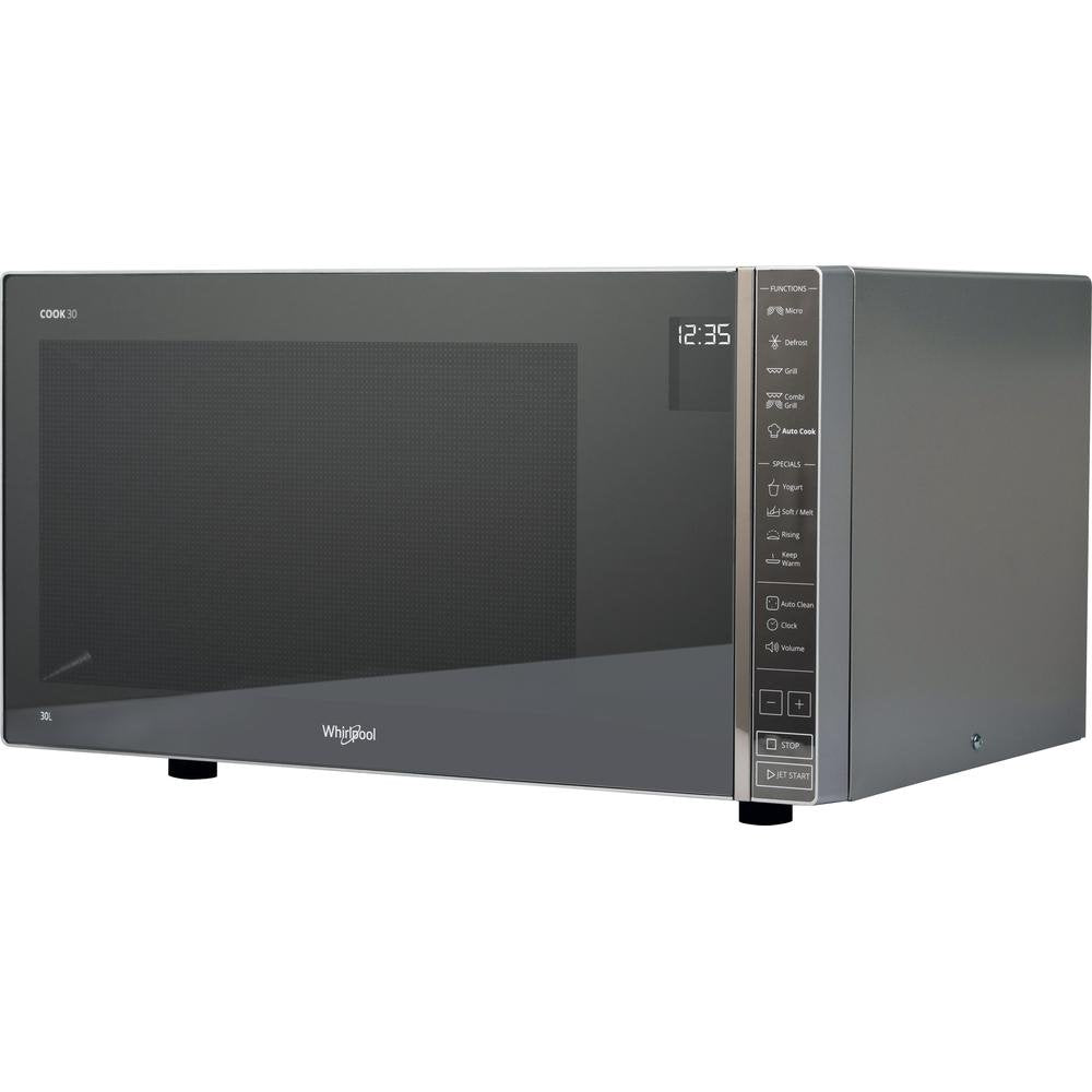 Microondas Whirlpool Mwp 303 M Con Grill 30 L 900 W Espejo