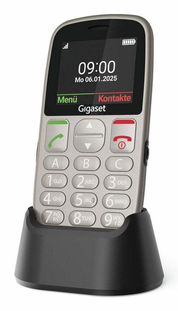 EAN 4255781906133 - Gigaset GL395 5,59 cm (2.2") 90 g Gris Teléfono para personas mayores imagen 8