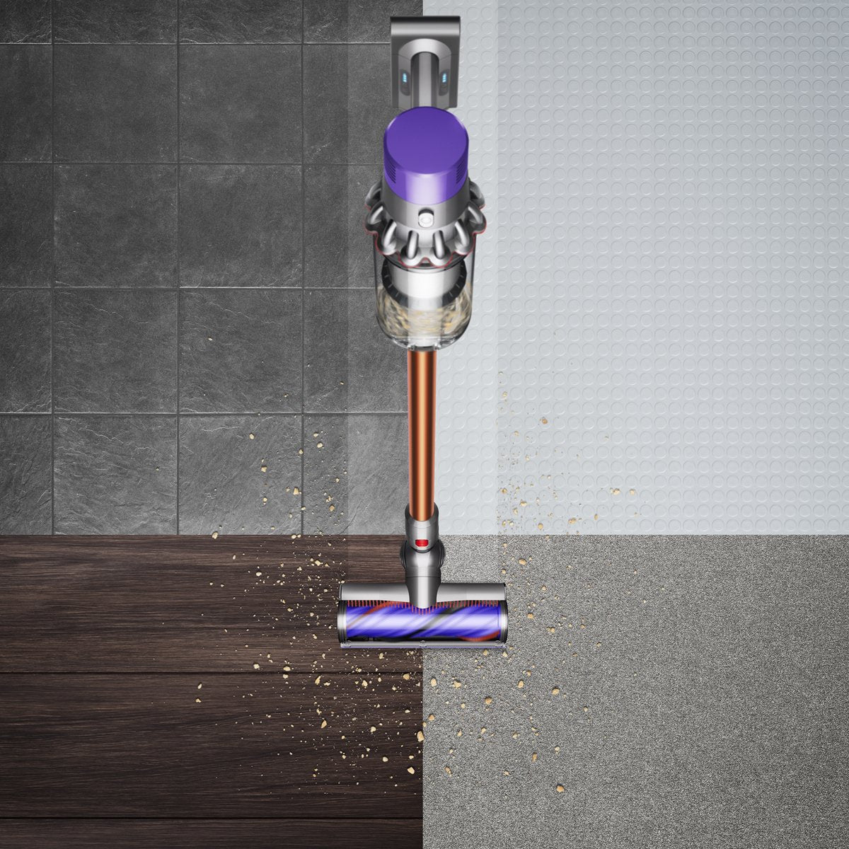 EAN 5025155088081 - Dyson Cyclone V10 Absolute Aspiradora escoba 2 en 1 Batería Secar Sin bolsa Cobre, Níquel imagen 16
