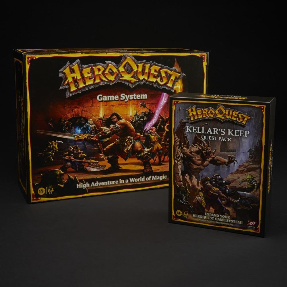 Expansion Juego De Mesa Torreon De Kellars Heroquest Ingles