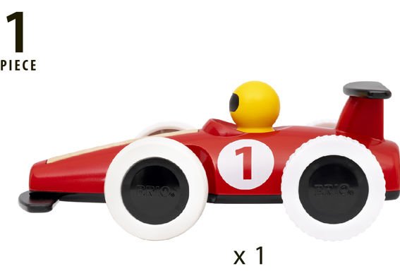 Brio Pull Back Motorized Big Race Car Vehículo De Juguete 63030800