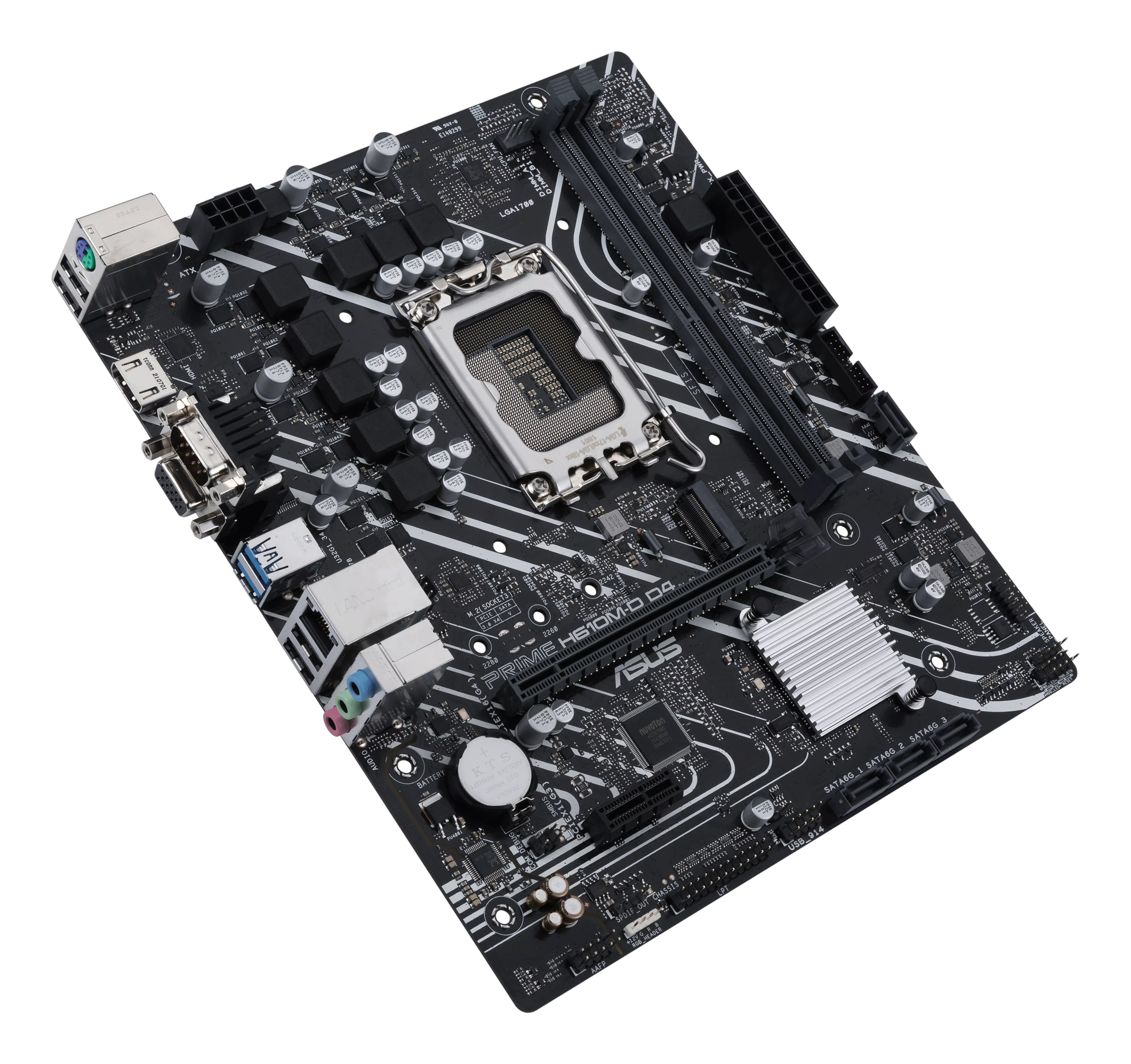 Placa Base Asus Prime H610m-D D4 Socket 1700 Micro Atx