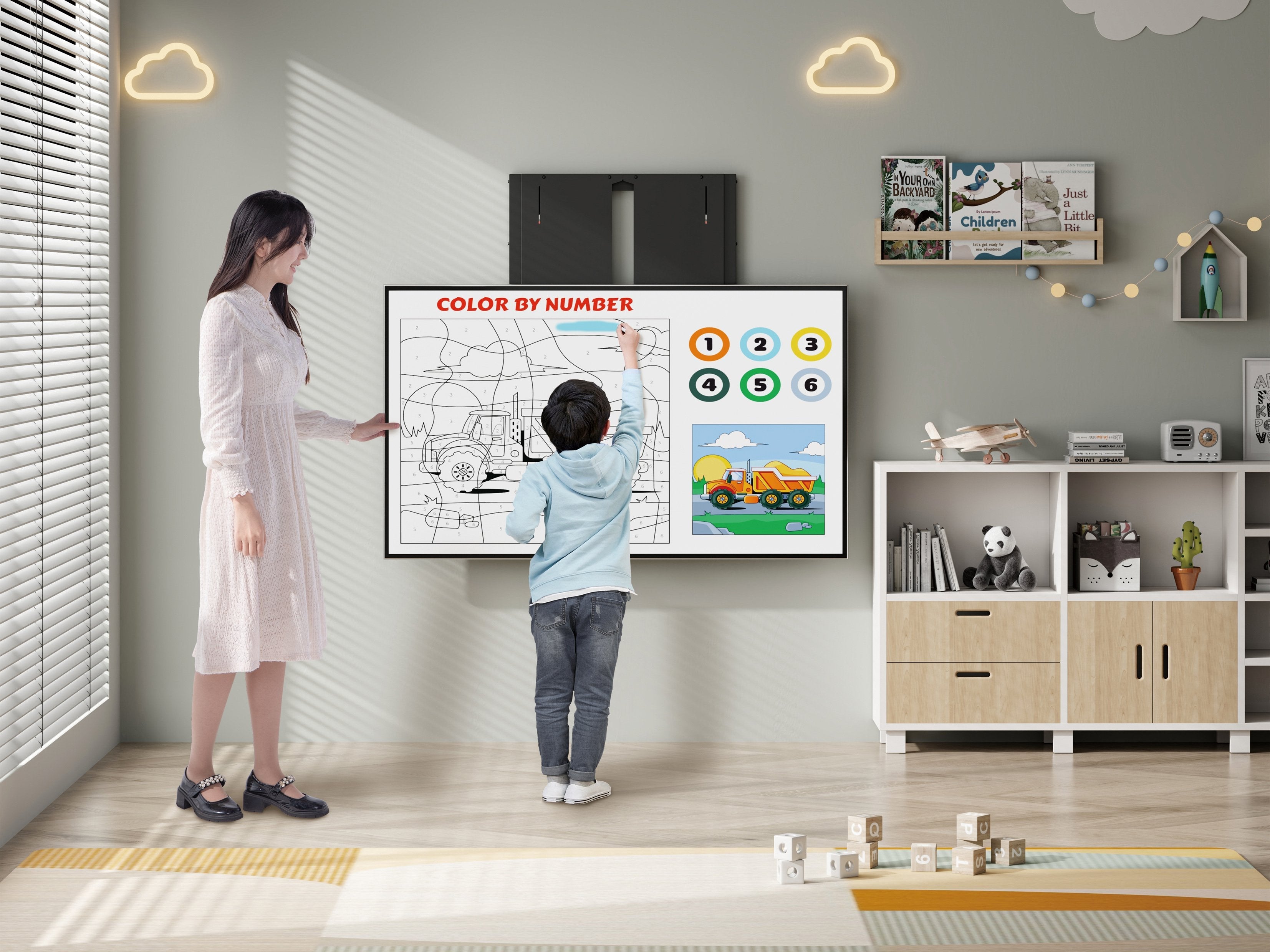 Equip 650346 Soporte Para Tv 2,54 M (100") Negro