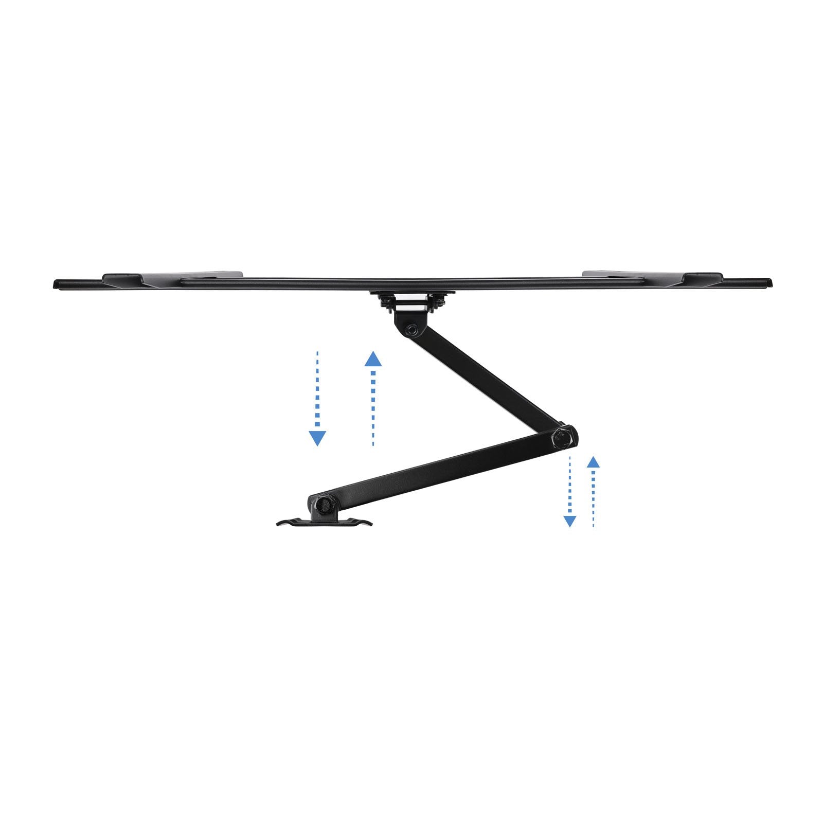 Tooq Soporte De Pared Con Brazo Articulado Para Tv De 37"-70" - Giratorio E Inclinable - Peso Max 50kg - Vesa 600x400mm