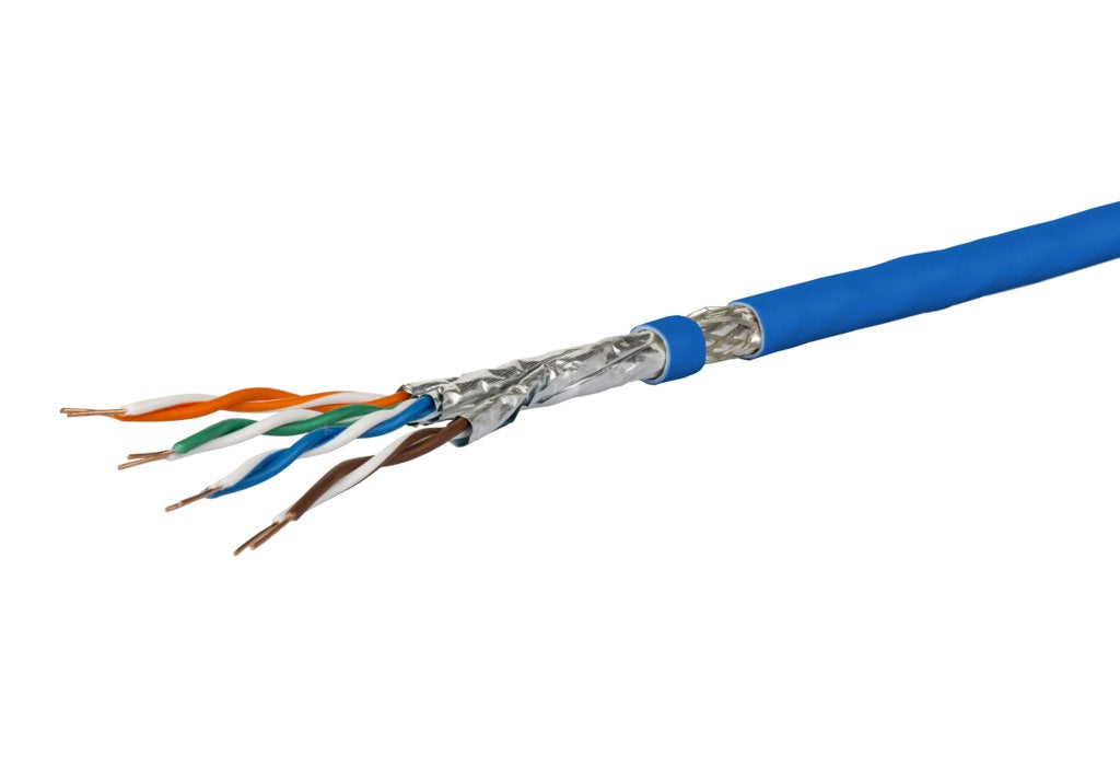 EAN 4251394622118 - METZ CONNECT 1308427B34145 cable de red Azul 100 m Cat7a S/FTP (S-STP) imagen 1