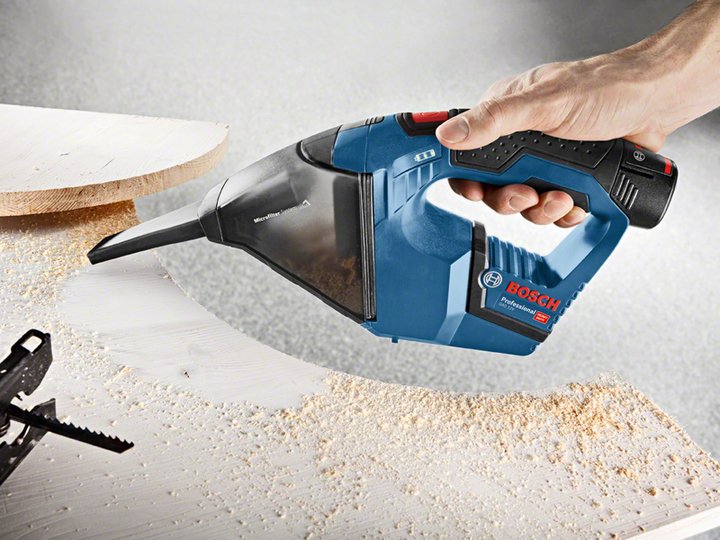 EAN 3165140773188 - Bosch GAS 12V aspiradora de mano Negro, Azul Sin bolsa imagen 2