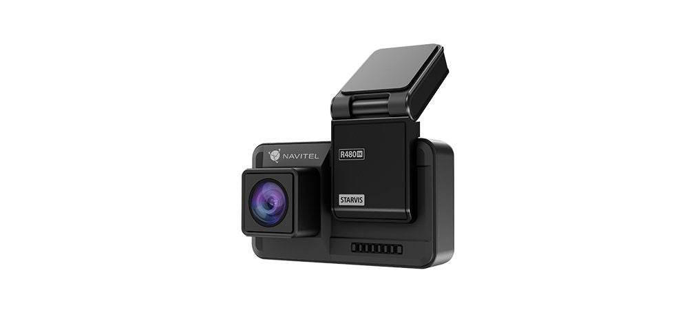 Cámara Navitel R480 2k De Salpicadero Quad Hd Batería Negro