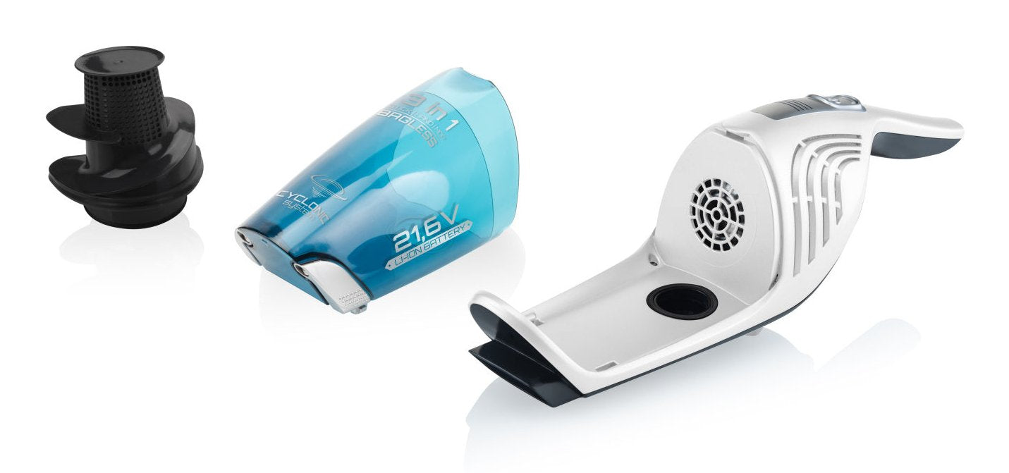 EAN 8590393343522 - Eta Moneto II AQUA PLUS Aspiradora escoba 3 en 1 Batería Seca y húmeda Ciclónico, HEPA Sin bolsa 0,55 L A imagen 5