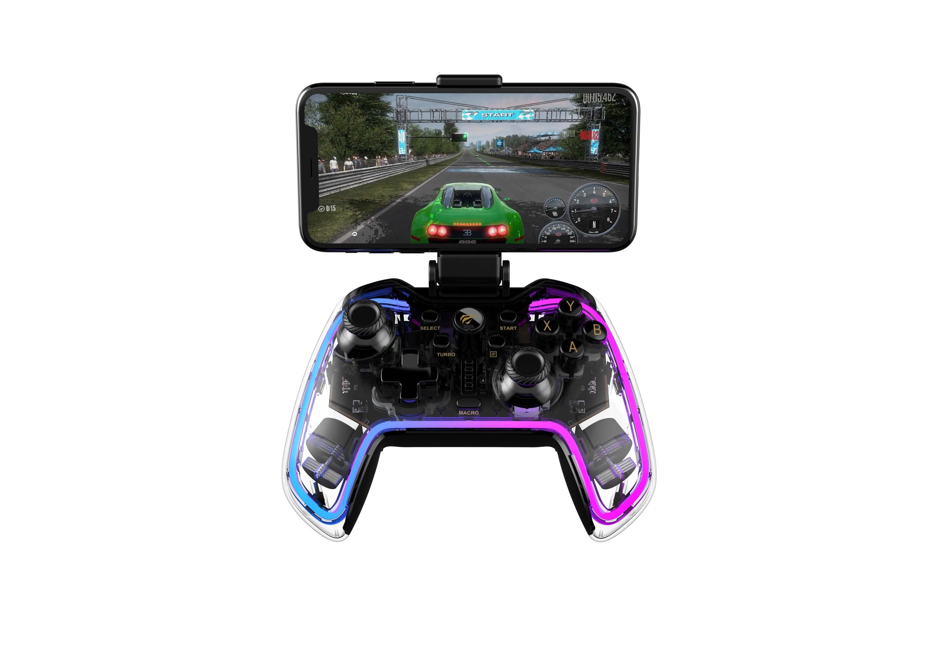 EAN 6939119064648 - Havit 6939119064648 mando y volante Transparente Bluetooth Gamepad Android, PC, PlayStation 4, Playstatio imagen 1
