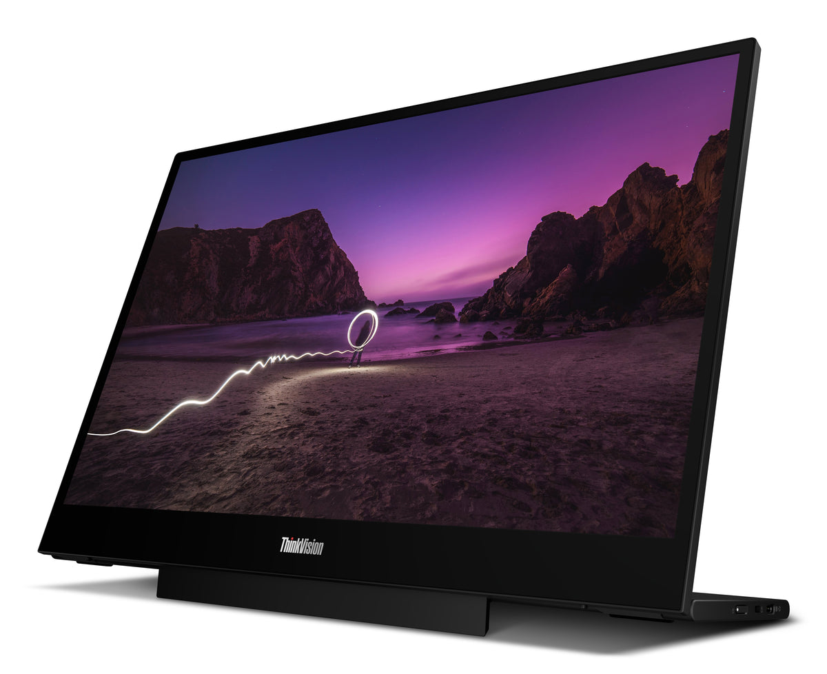 EAN 0199273686575 - Lenovo ThinkVision M16 pantalla para PC 40,6 cm (16") 1920 x 1200 Pixeles WUXGA LCD Negro imagen 3