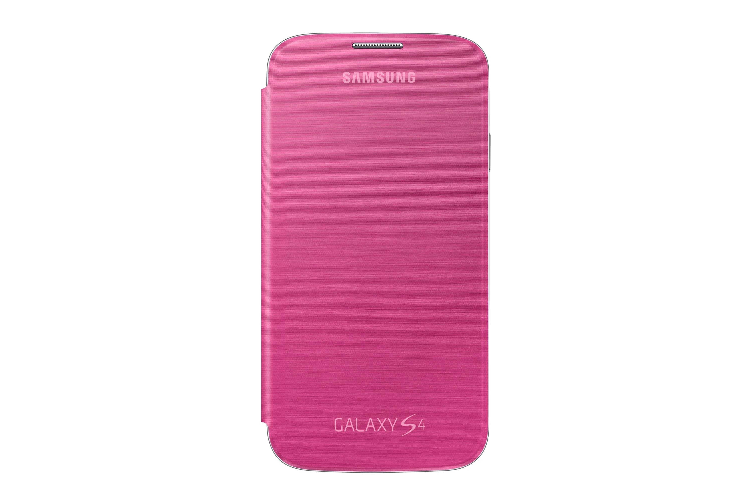 Samsung Flip Cover Funda Samsung Galaxy S4/Con Tapa.Sustituye Tapa Trasera/Marron/Ef-Fi950baegww