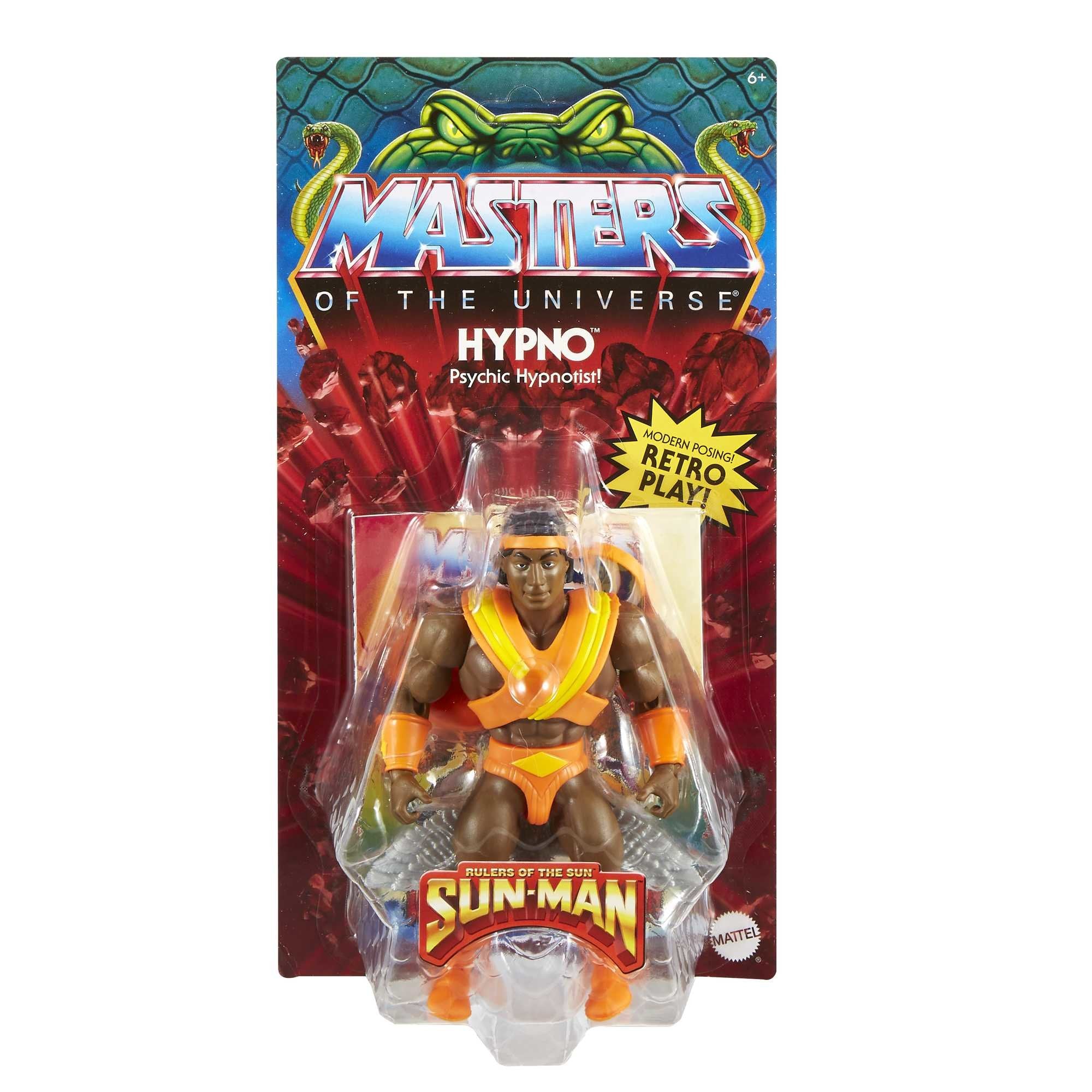 Figura Mattel Masters Of The Universe Origins Hypno (14cm)