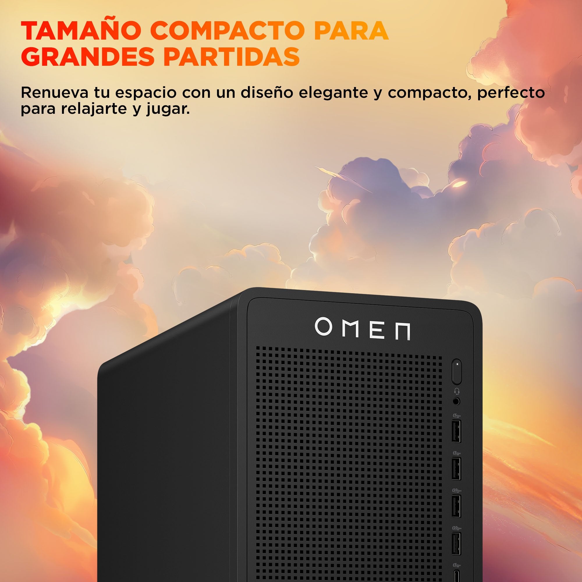 EAN 0199764264398 - HP OMEN 16L Gaming Desktop PC TG03-0087ns PC AMD Ryzen™ 7 8700F 32 GB DDR5-SDRAM 1 TB SSD NVIDIA GeForce imagen 9