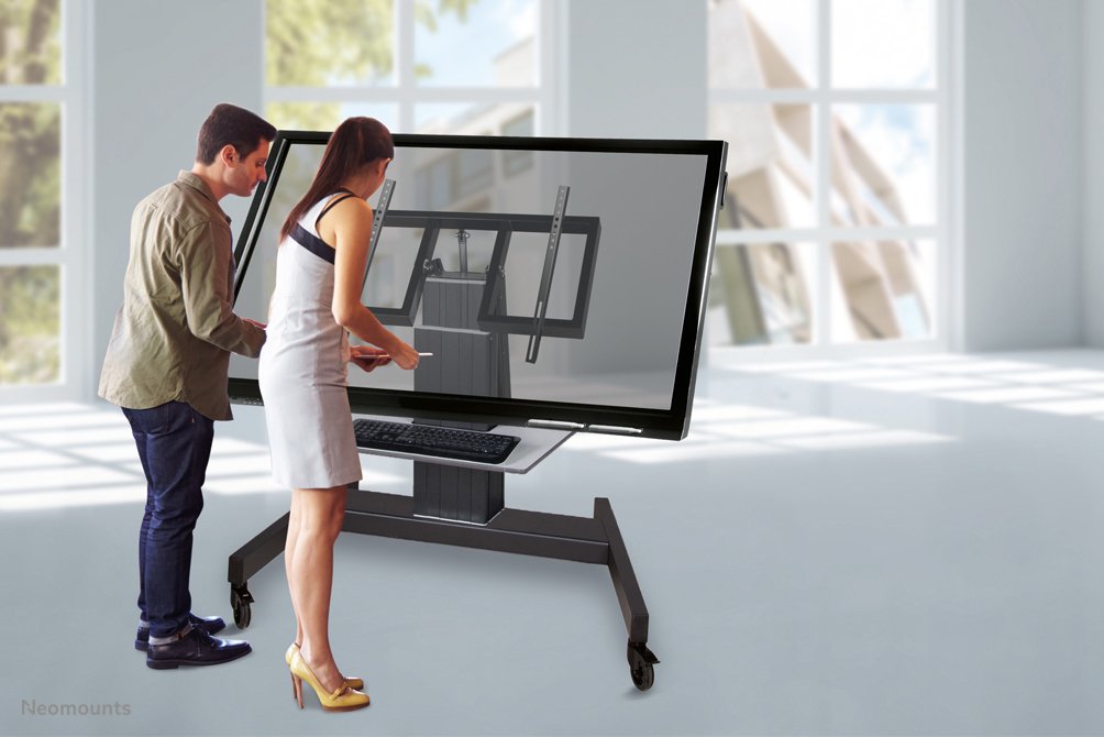 EAN 8717371445973 - Neomounts PLASMA-M2500TBLACK mueble y soporte para dispositivo multimedia Negro imagen 7