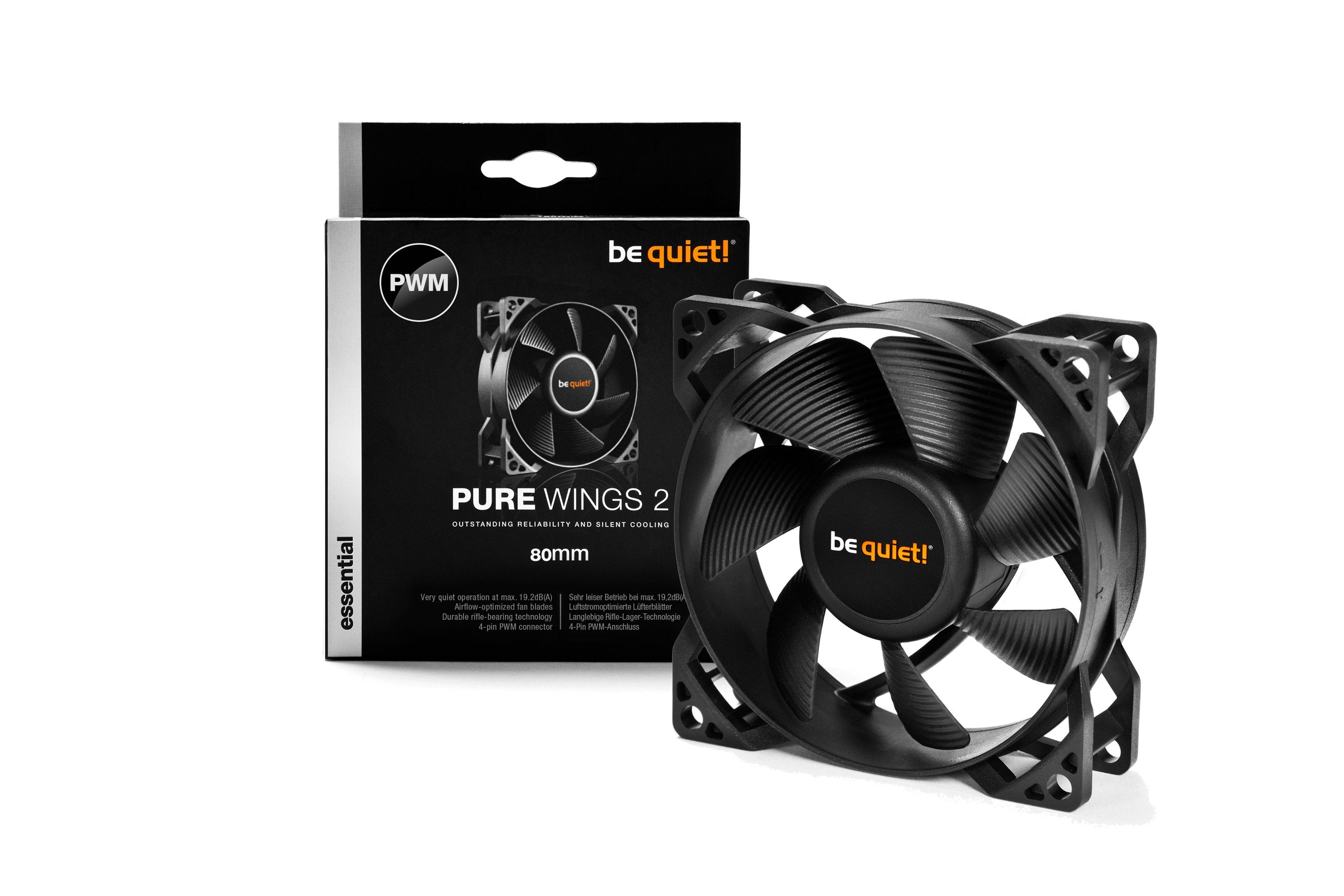 EAN 4260052184394 - be quiet! Pure Wings 2 Carcasa del ordenador Ventilador 9,2 cm Negro imagen 2